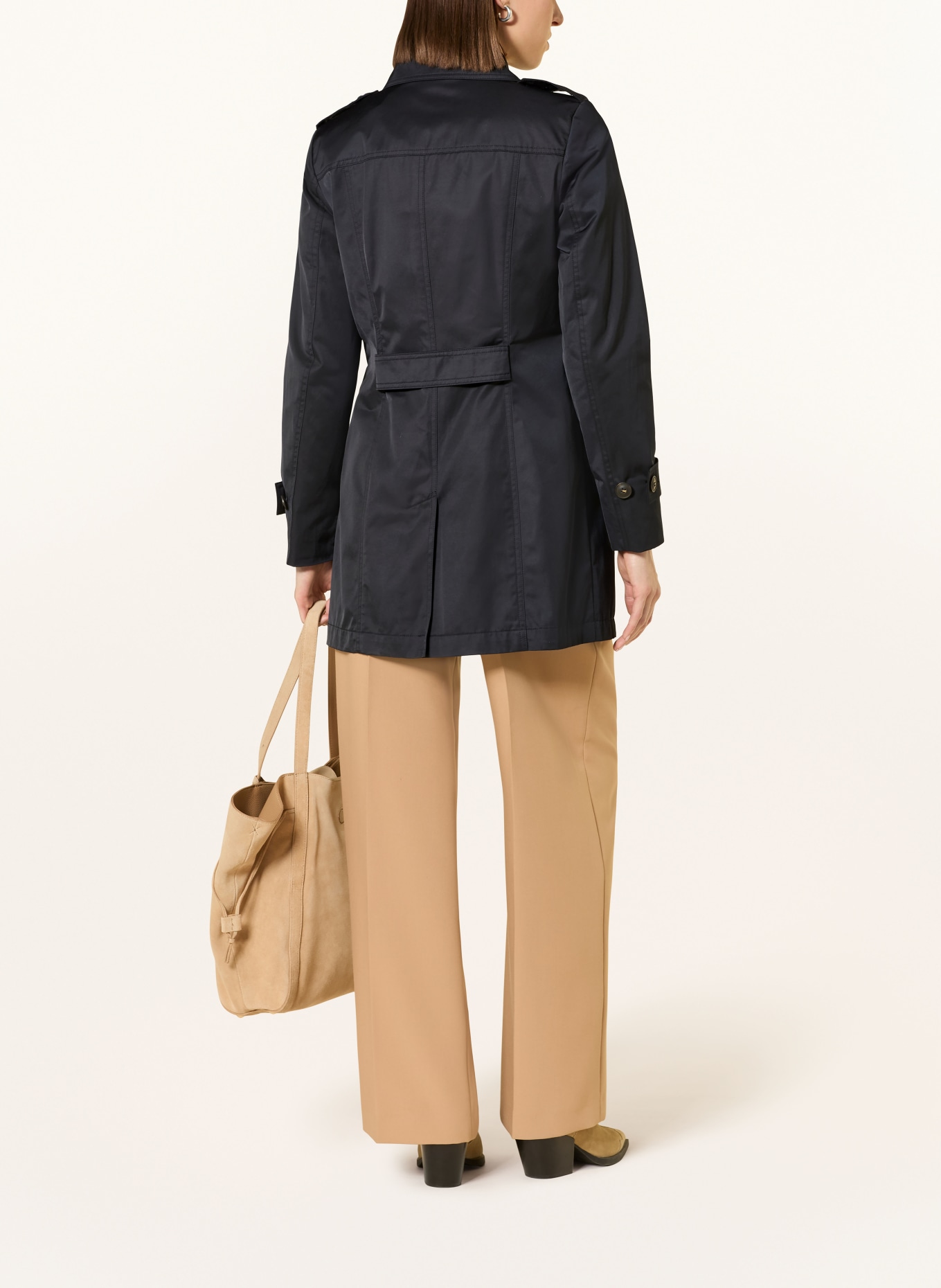 FUCHS SCHMITT Trenchcoat: DUNKELBLAU