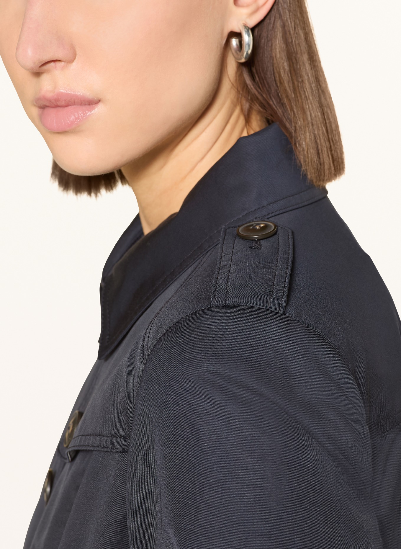 FUCHS SCHMITT Trenchcoat: DUNKELBLAU