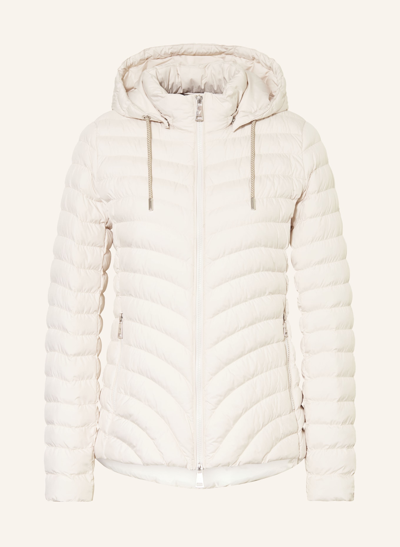 FUCHS SCHMITT Prošívaná bunda s odnímatelnou kapucí: REŽNÁ