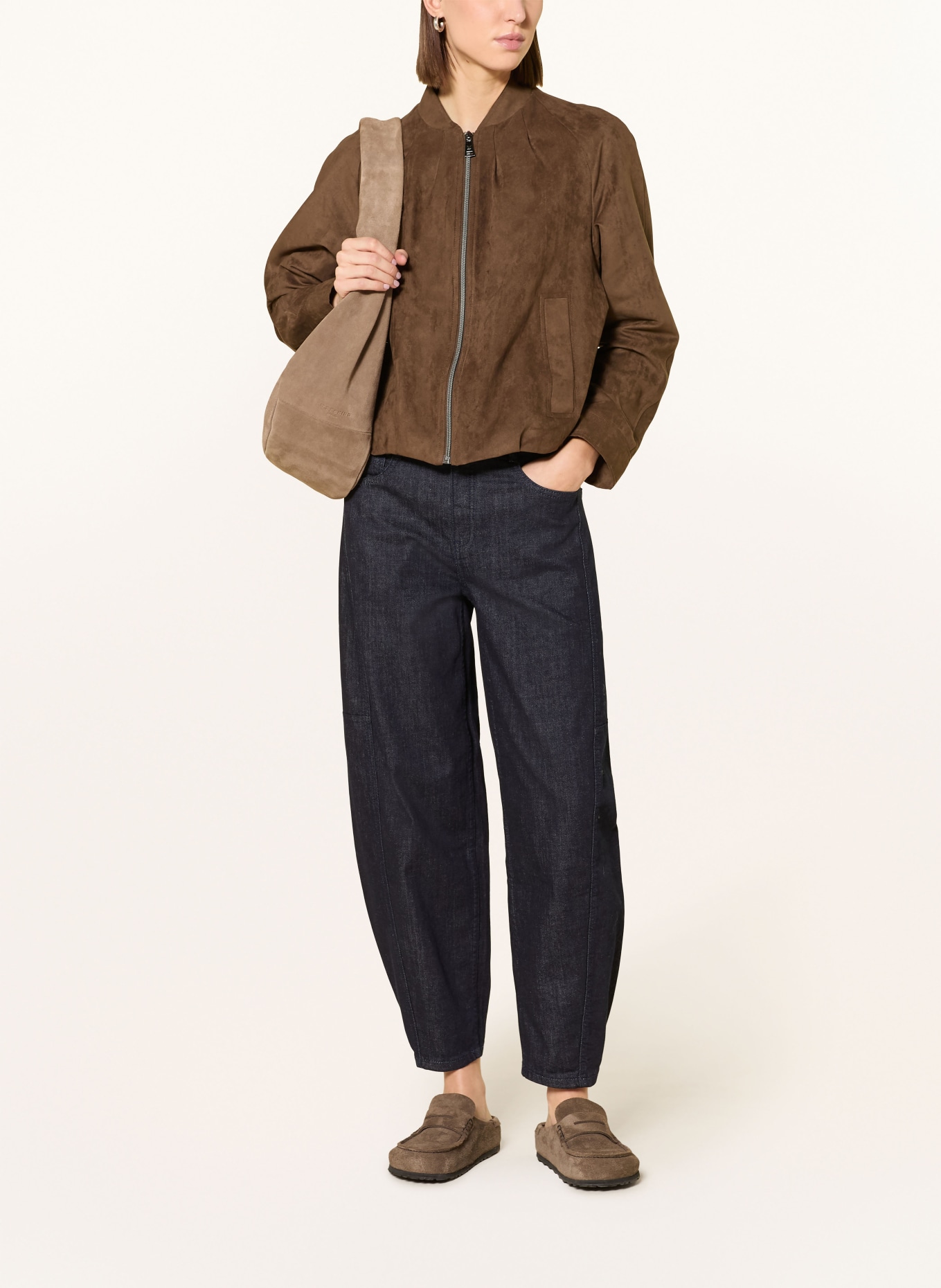 FUCHS SCHMITT kurtka: CIEMNOBRĄZOWY