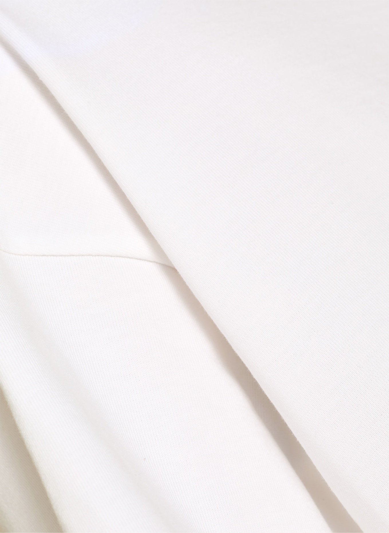 MRS & HUGS Oversized-Shirt: WEISS