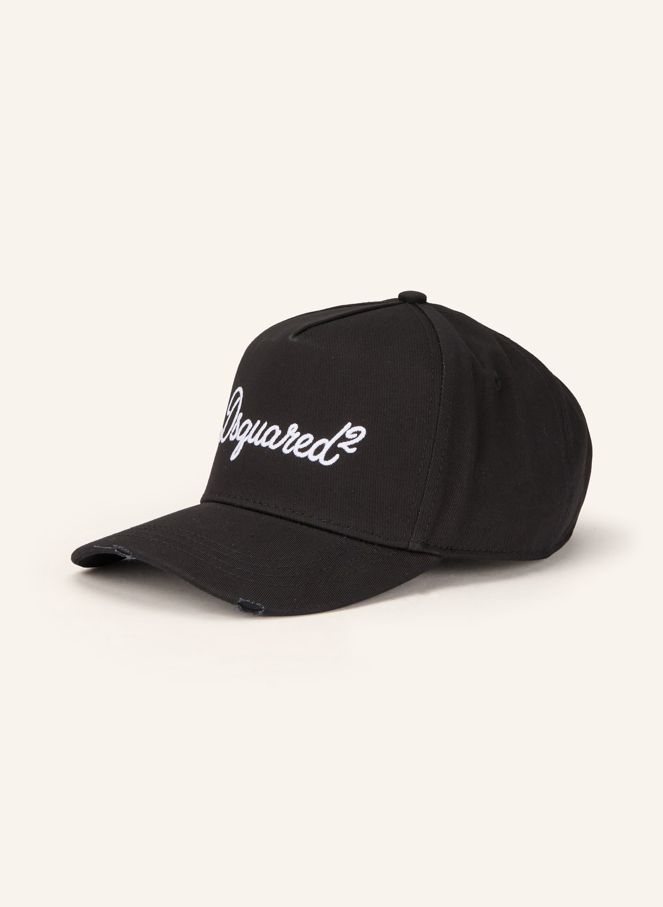 DSQUARED2 cap: BLACK / WHITE