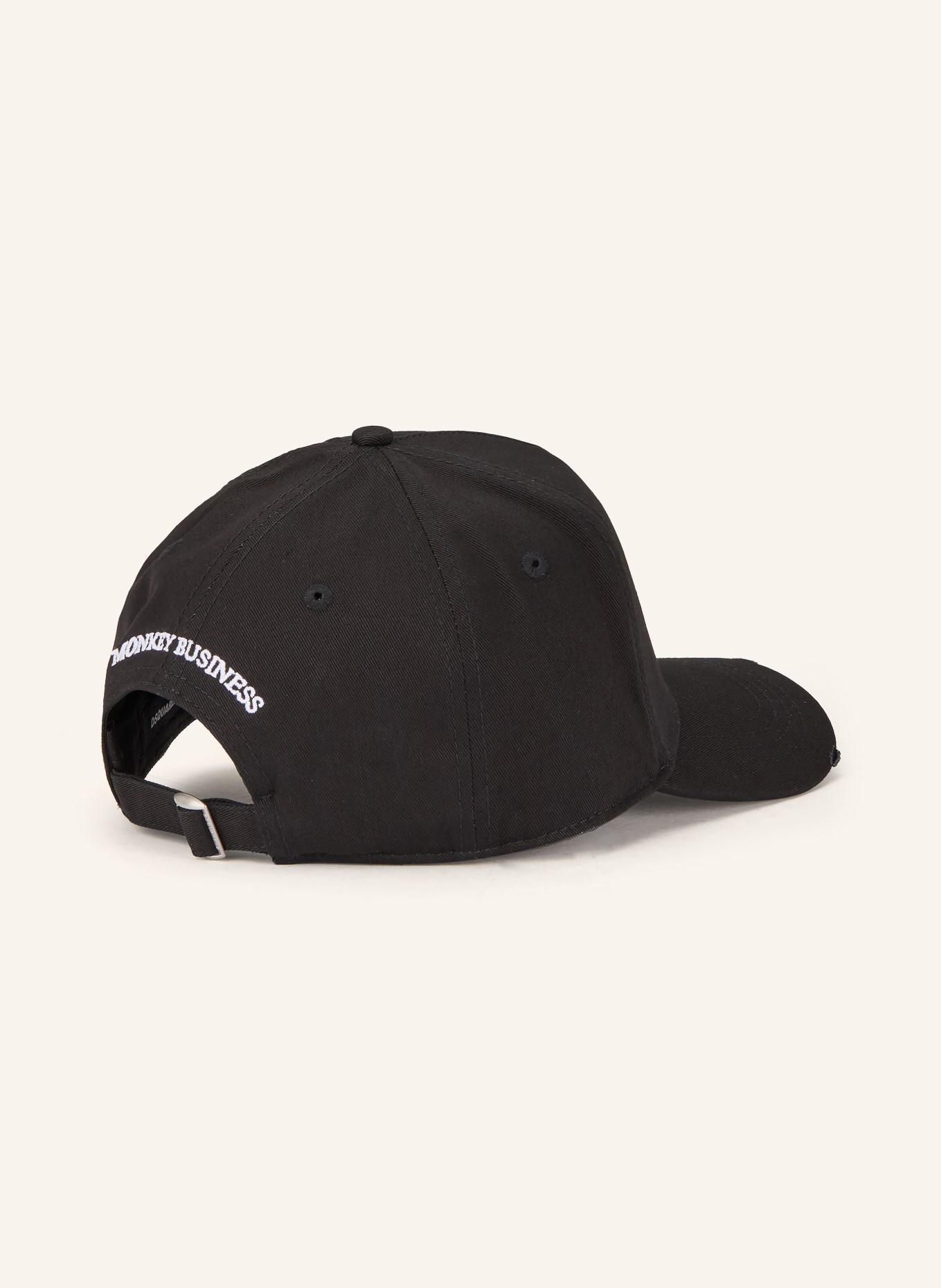 DSQUARED2 cap: BLACK / WHITE