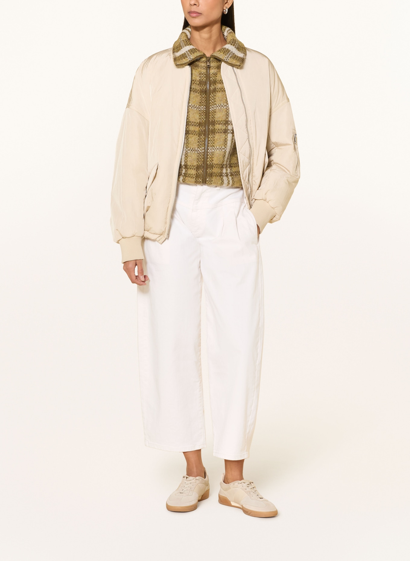 PNTS Barrel Jeans THE O SHAPE: CREME