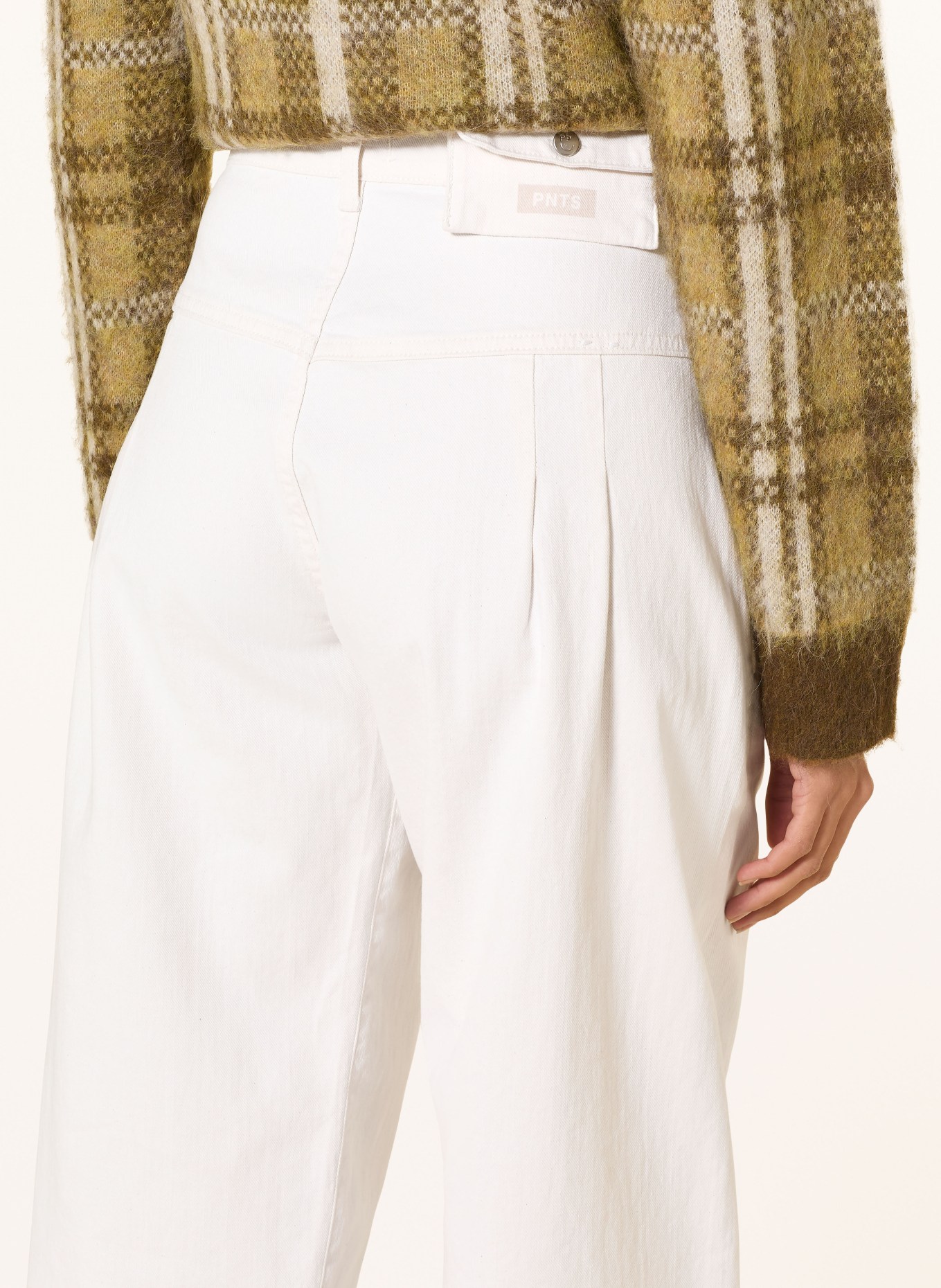 PNTS Barrel Jeans THE O SHAPE: CREME