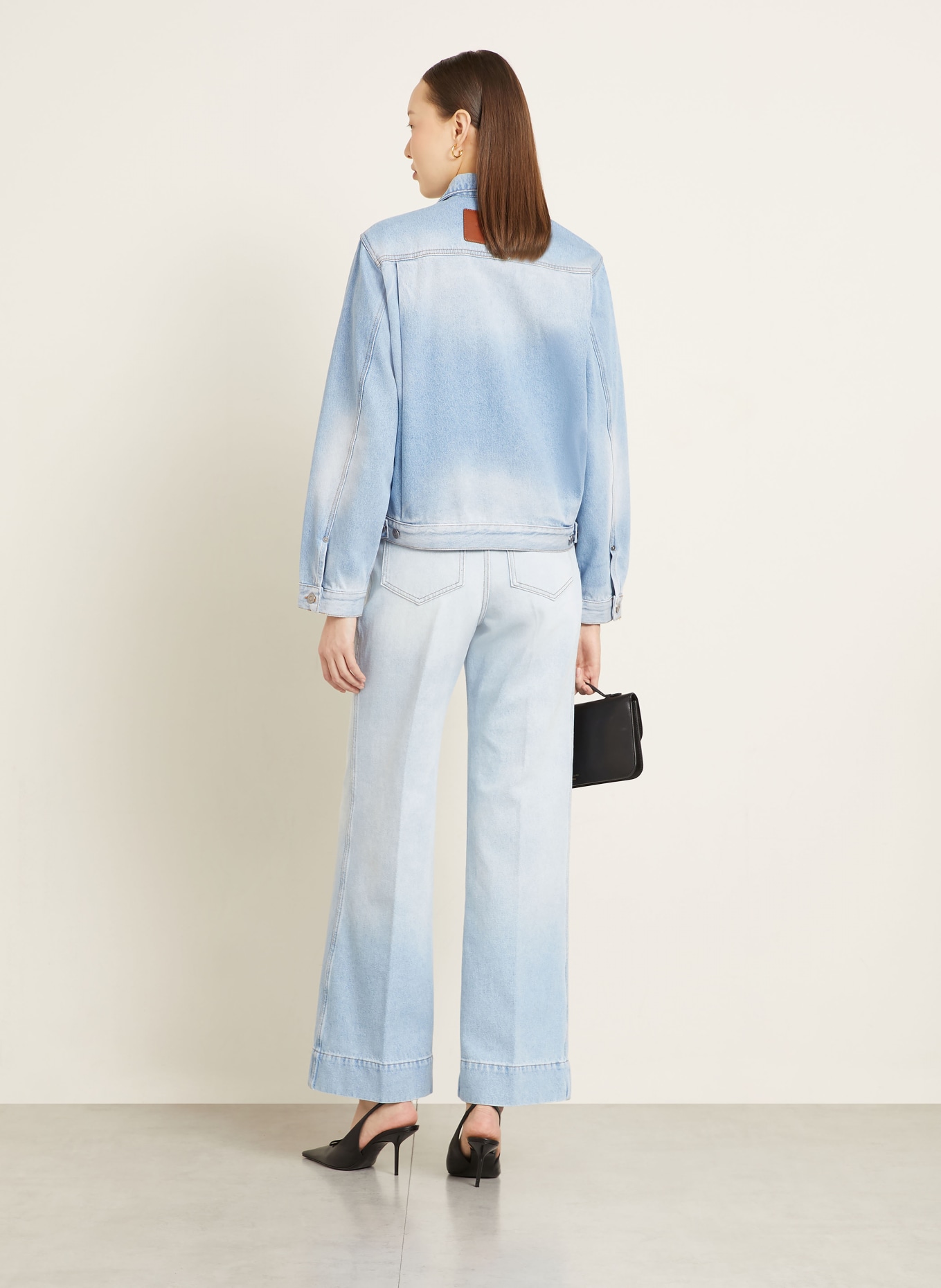 VICTORIA BECKHAM Jeansjacke: HELLBLAU