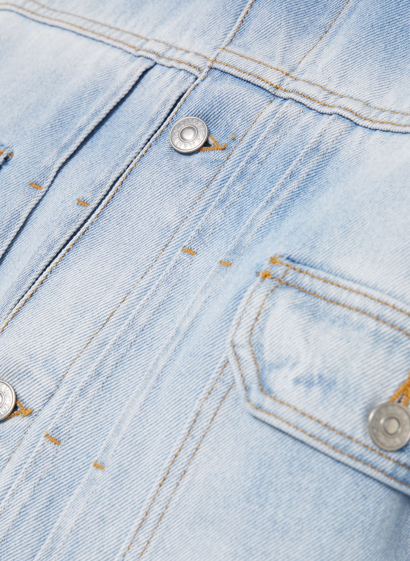 VICTORIA BECKHAM Jeansjacke: HELLBLAU