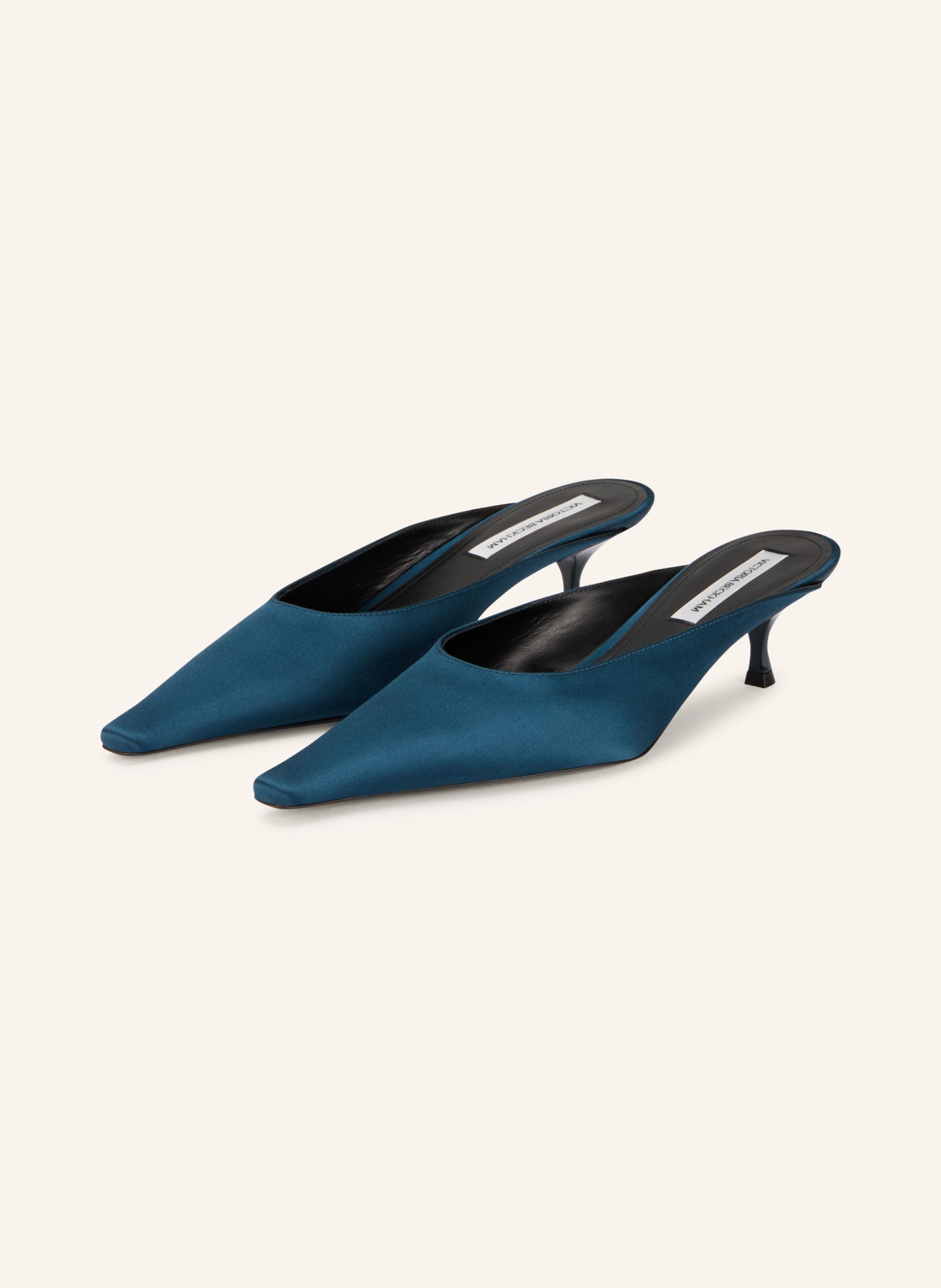 VICTORIA BECKHAM Mules: DUNKELBLAU
