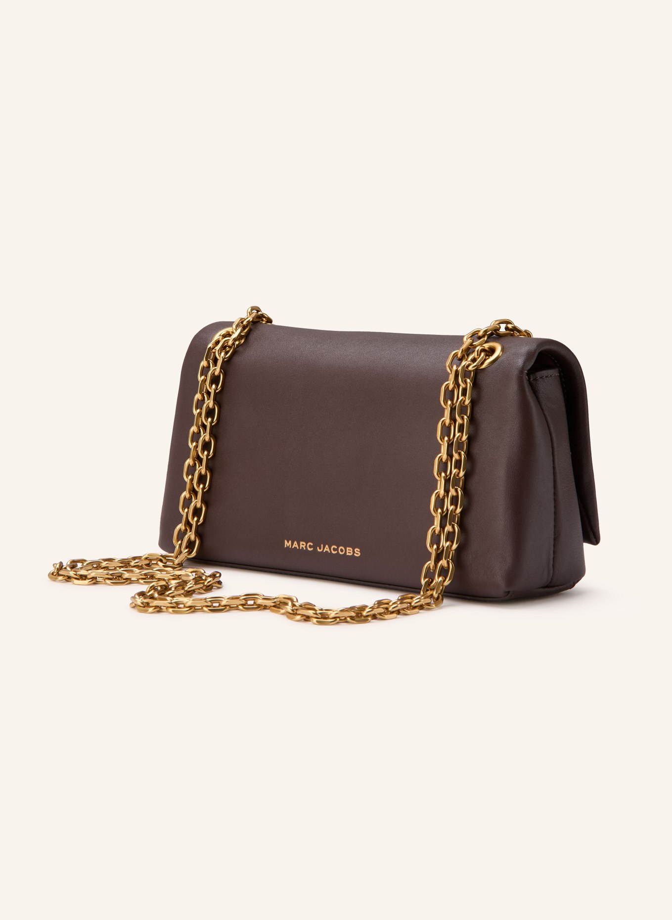 MARC JACOBS THE DUAL CHAIN MINI BAG shoulder bag: DARK BROWN