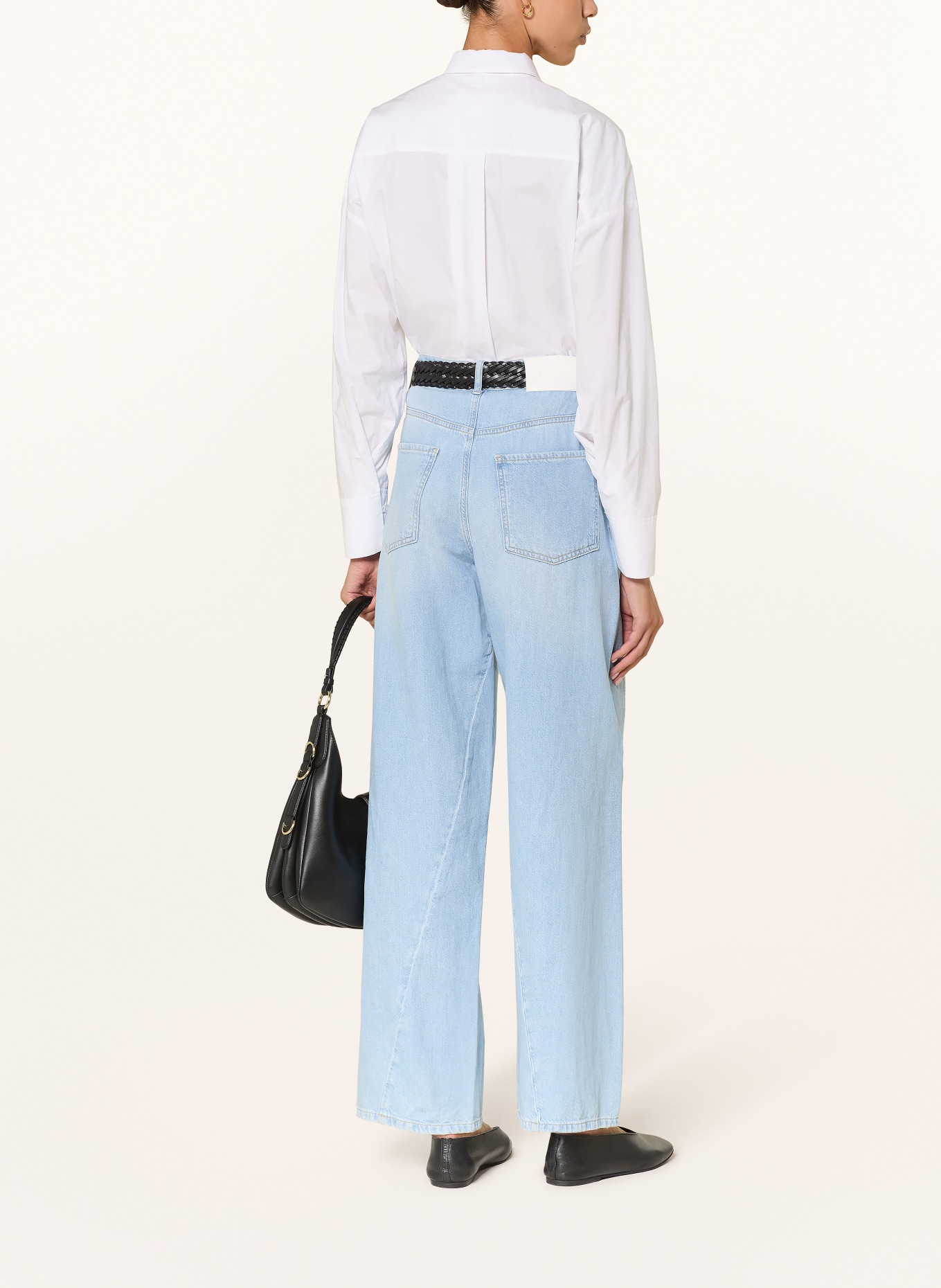 ROSSI Wide Leg Jeans CAMERON: 810 HELLBLAU