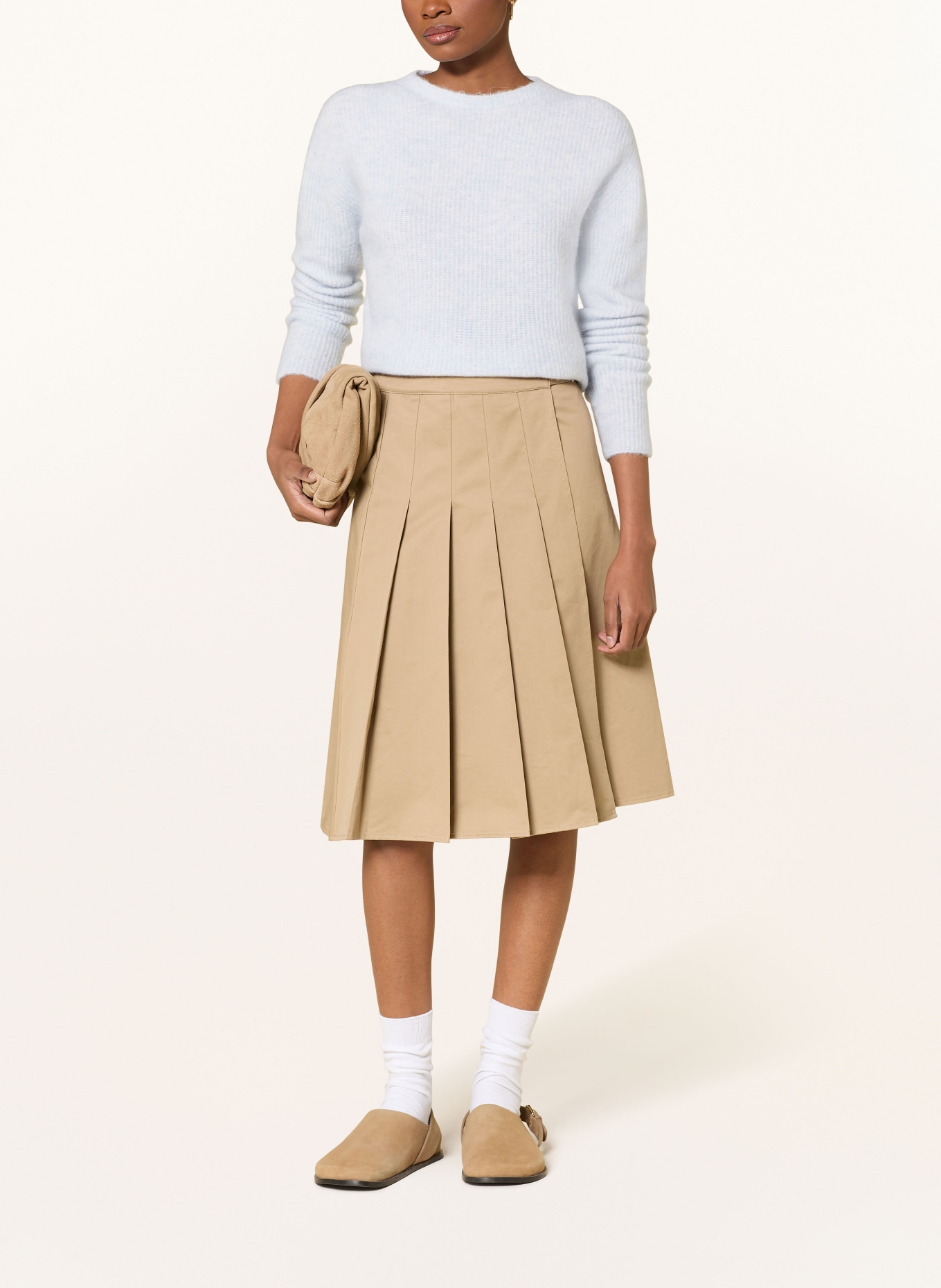 darling harbour Svetr s alpakou: LIGHT BLUE MELANGE