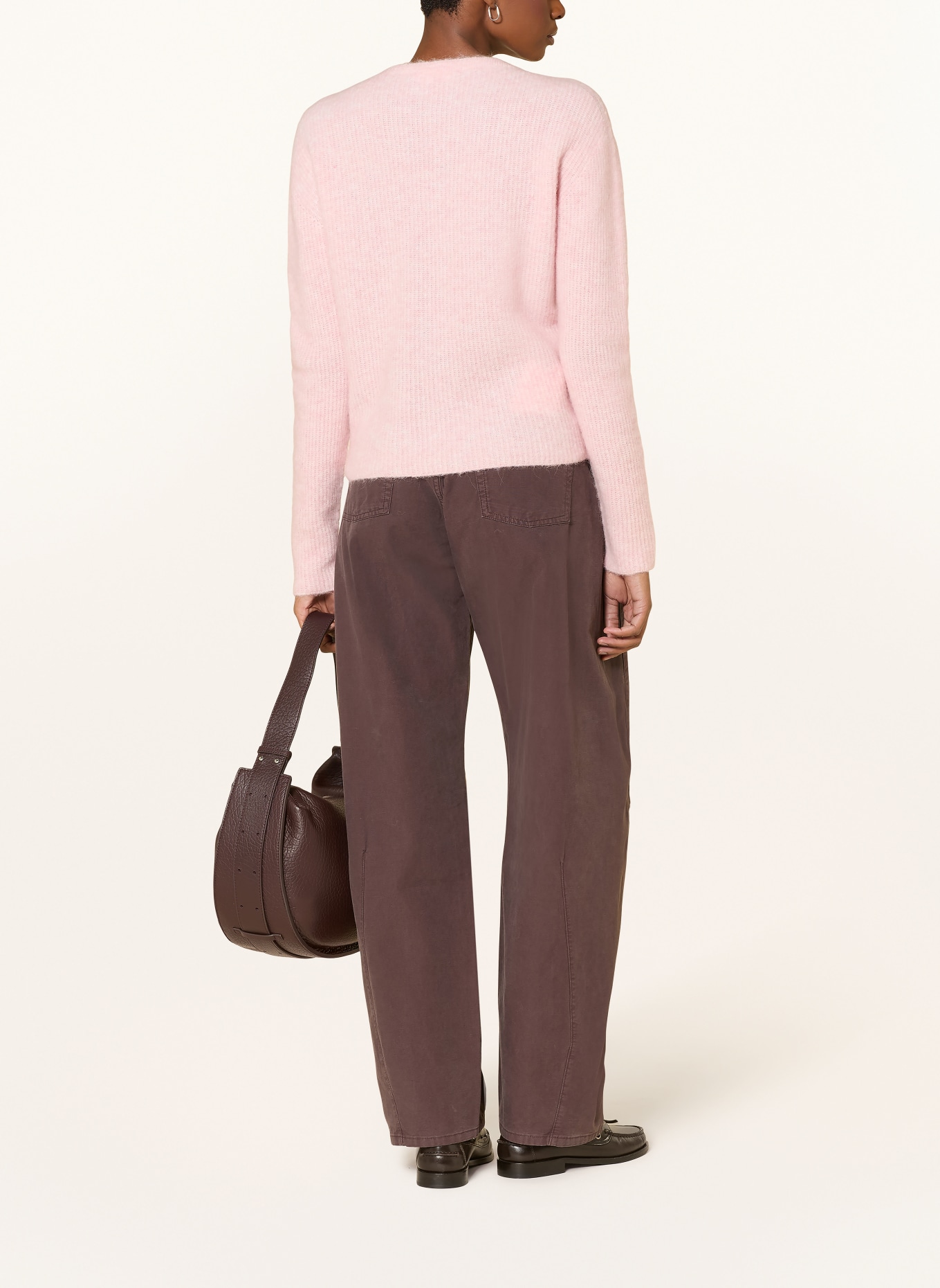 darling harbour Trui met alpaca: light rose melange