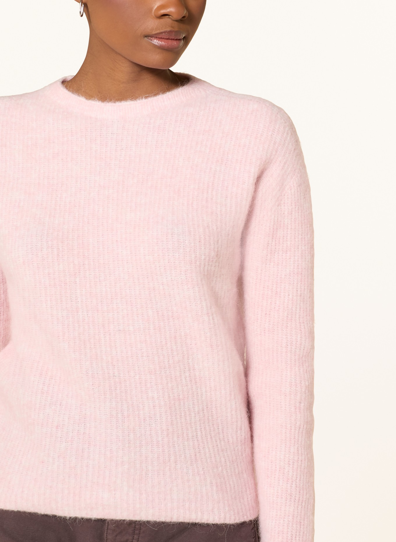 darling harbour Trui met alpaca: light rose melange