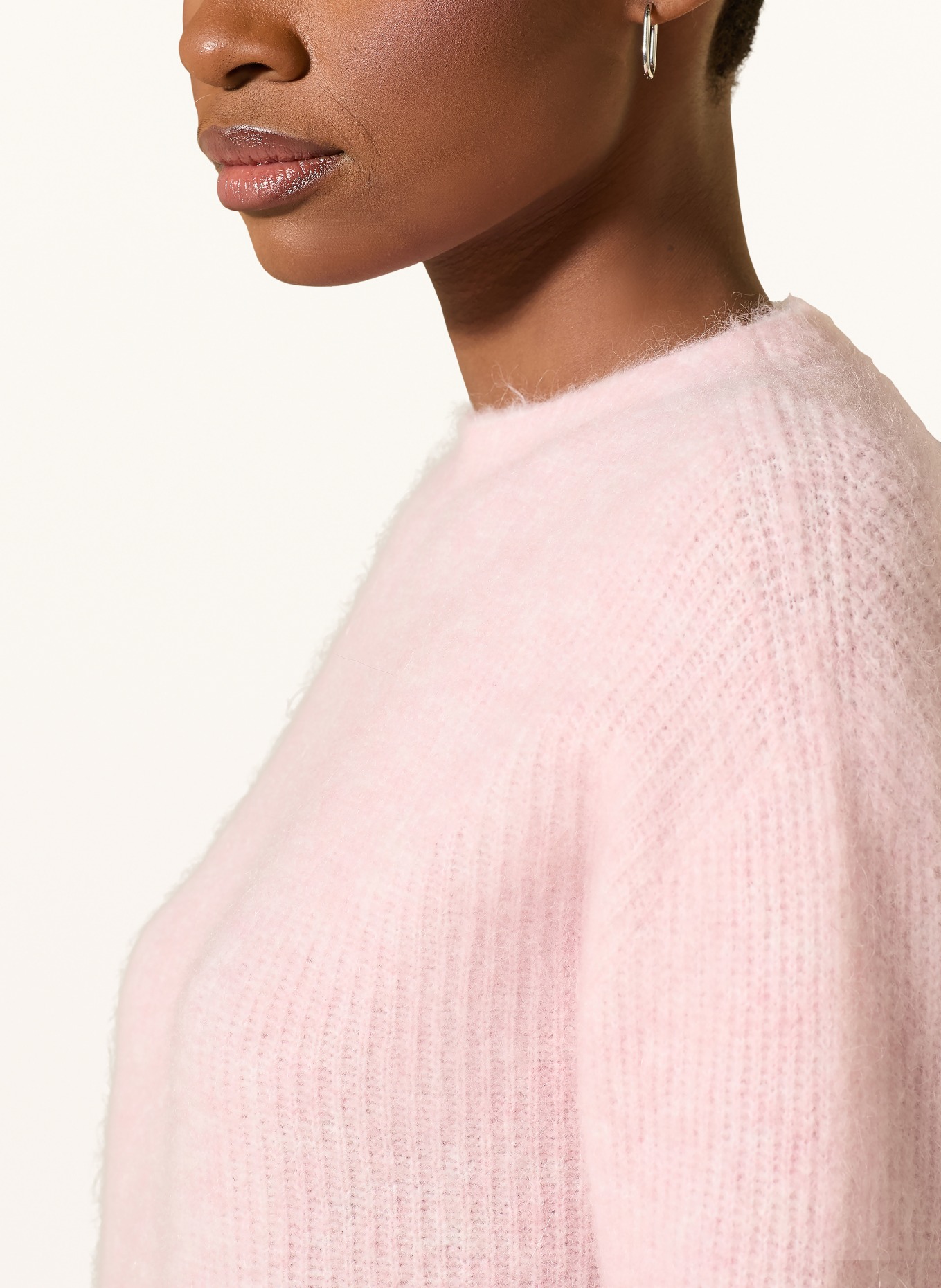 darling harbour Trui met alpaca: light rose melange