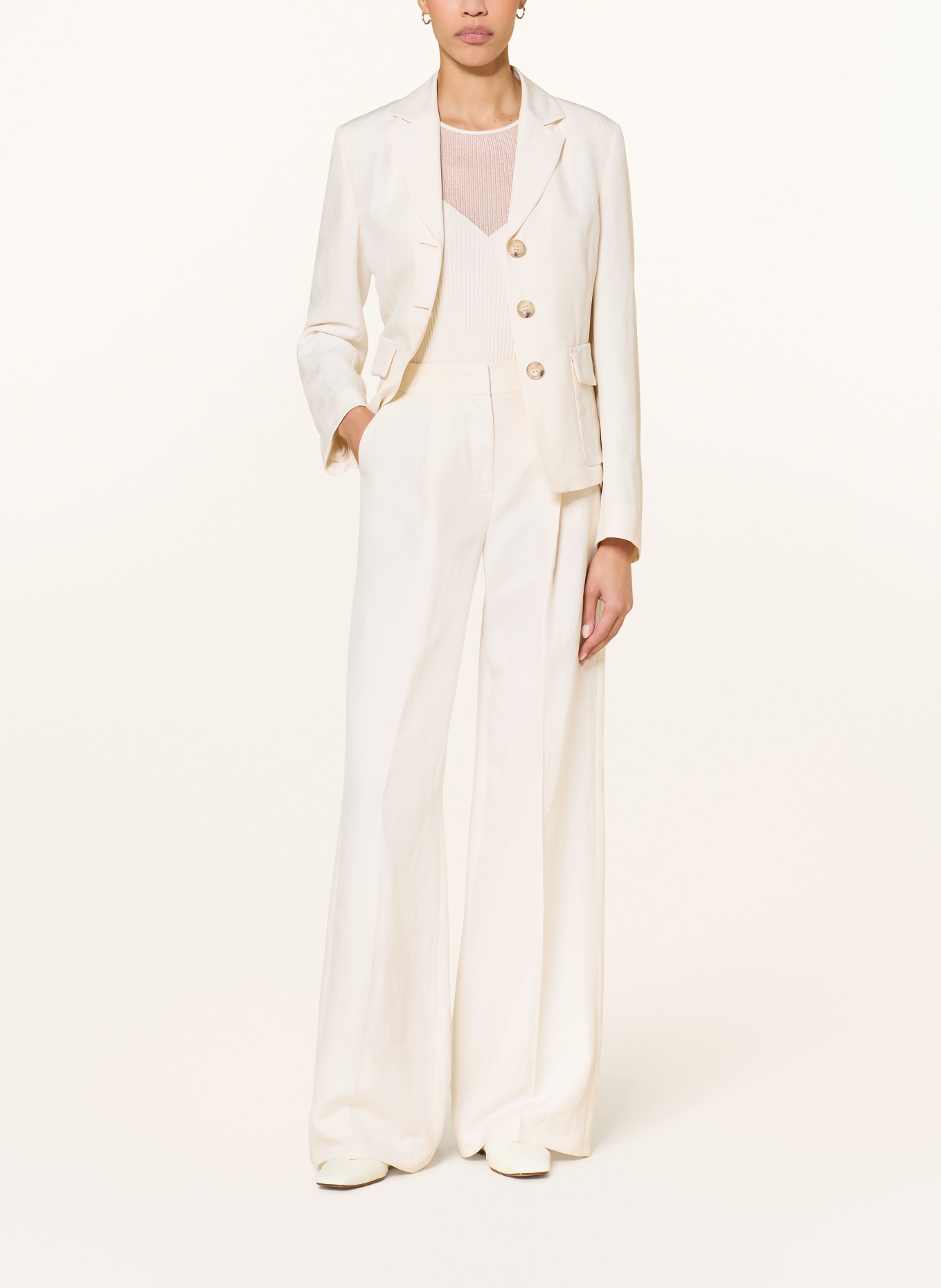 LUISA CERANO Marlenehose: ECRU