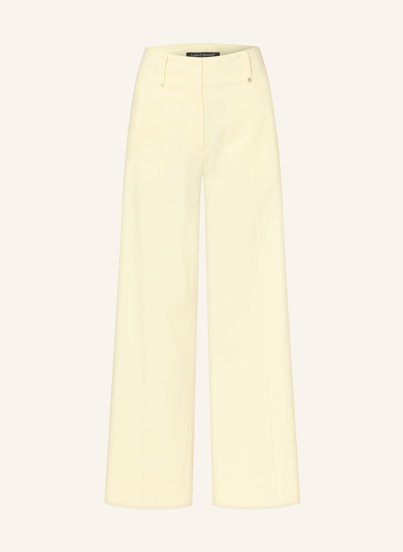 LUISA CERANO marlene pants: YELLOW