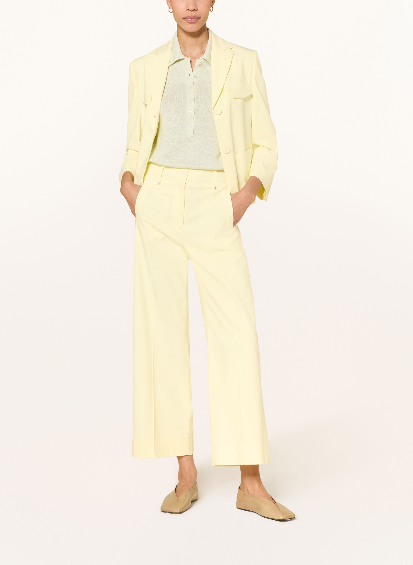 LUISA CERANO marlene pants: YELLOW