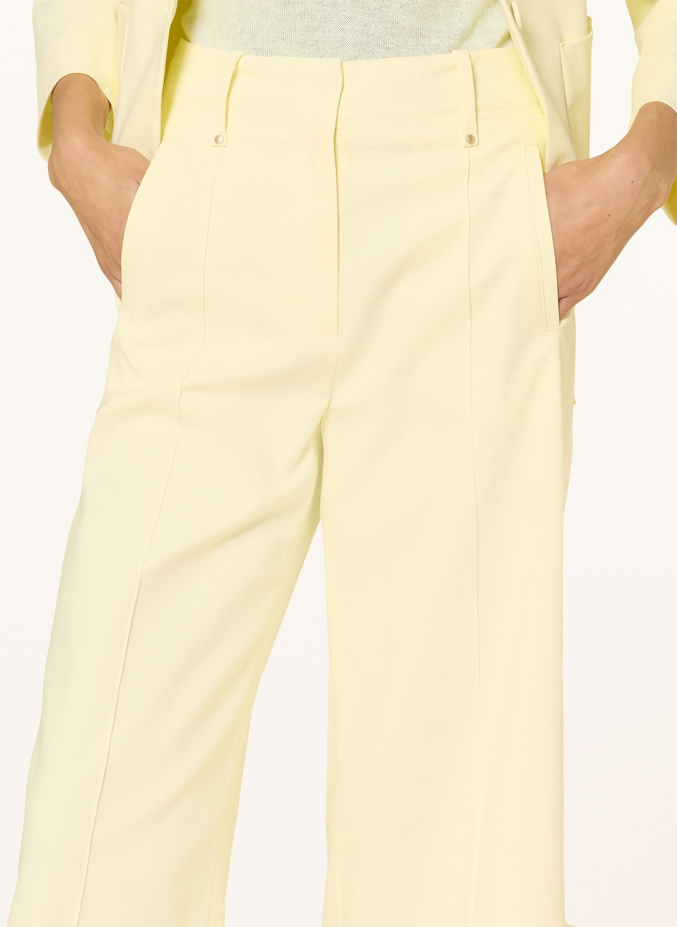 LUISA CERANO marlene pants: YELLOW