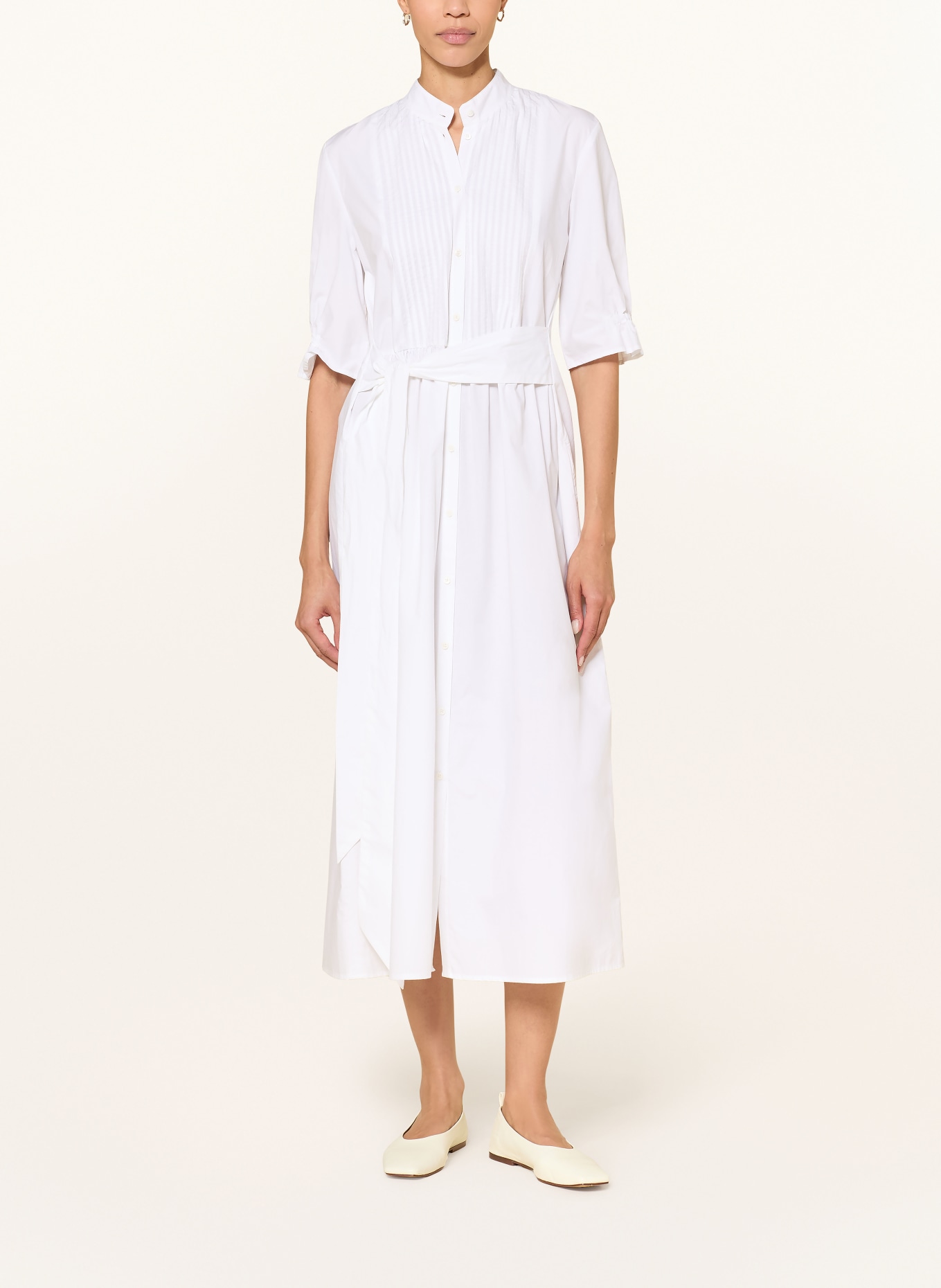 LUISA CERANO dress: WHITE