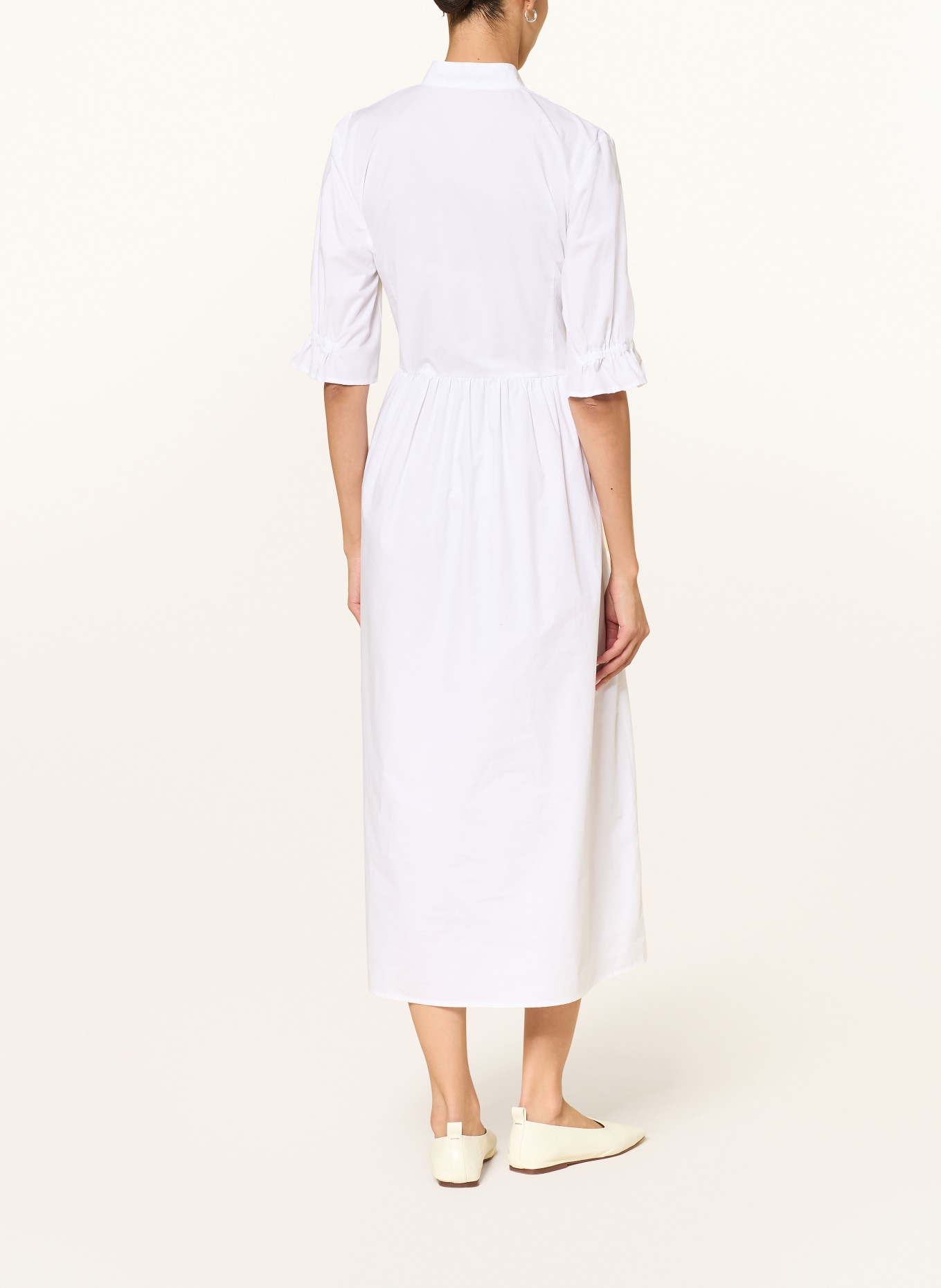 LUISA CERANO dress: WHITE