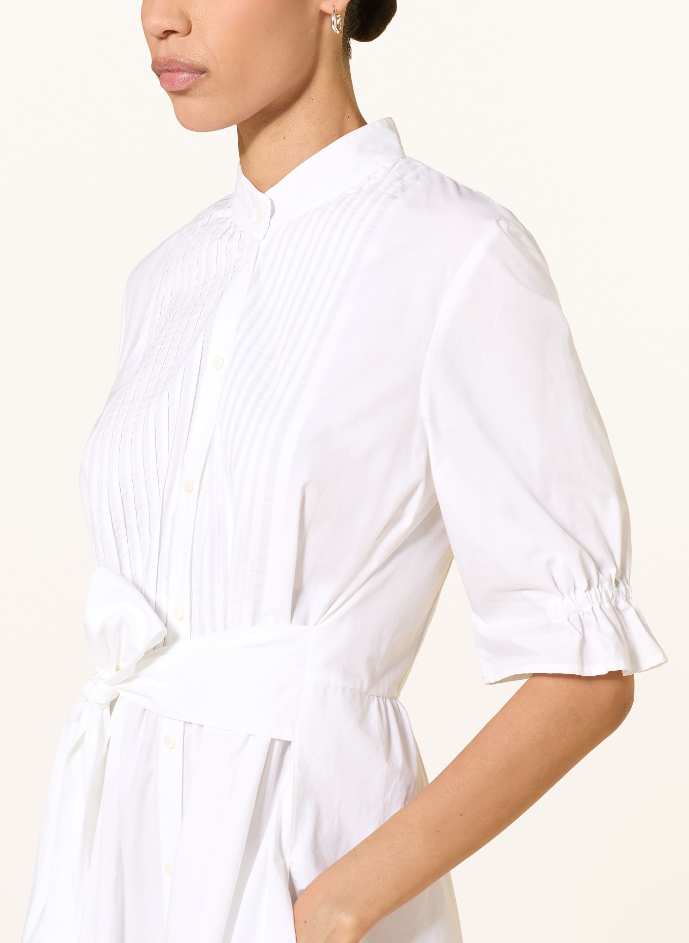 LUISA CERANO dress: WHITE