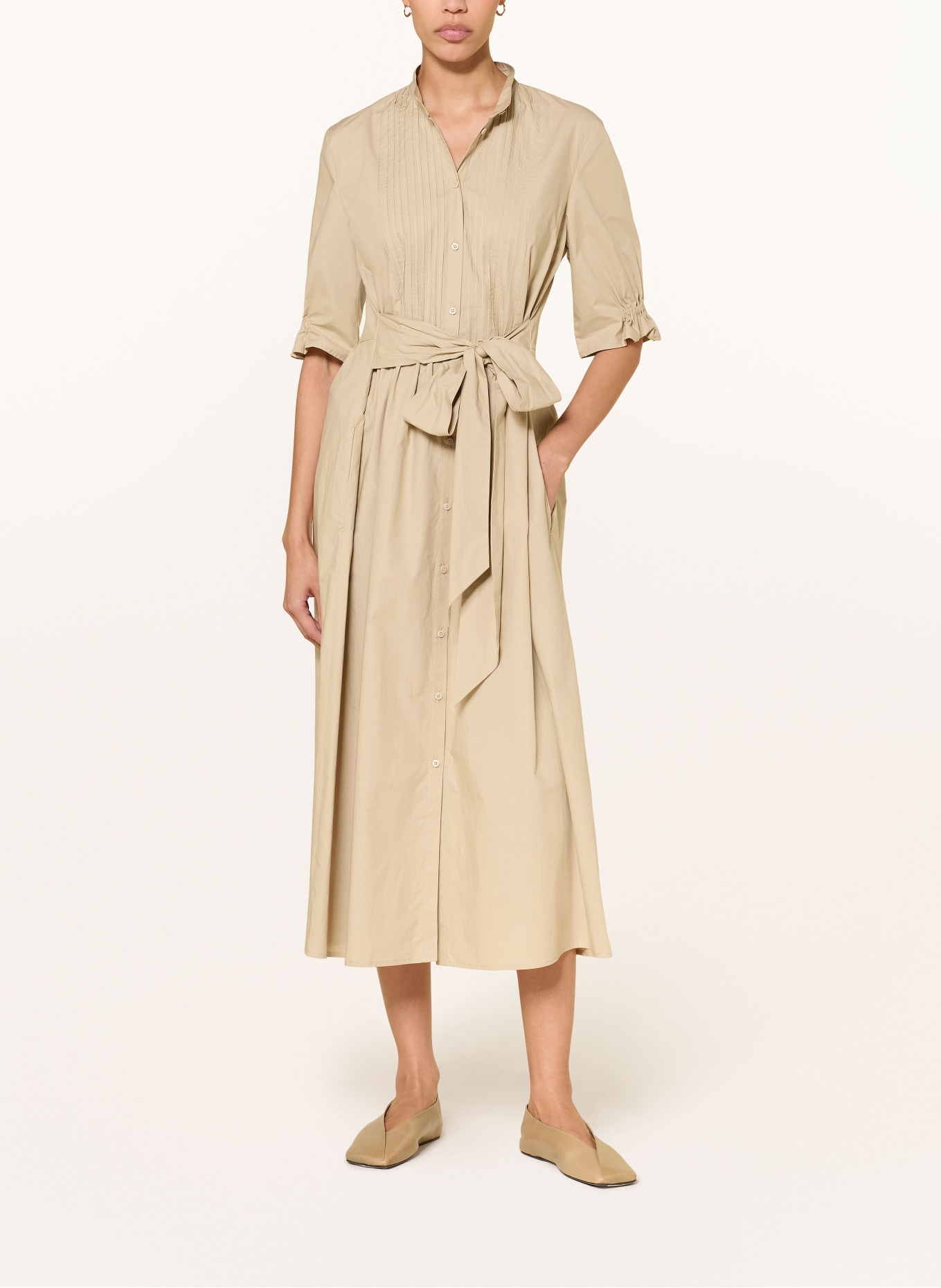 LUISA CERANO sukienka: CAMELOWY