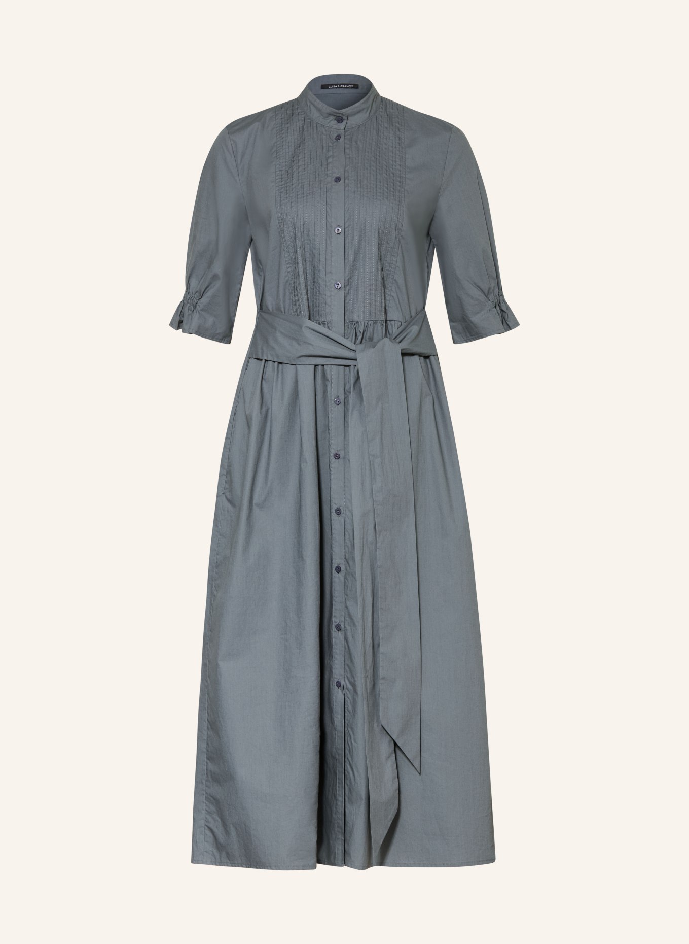 LUISA CERANO sukienka: SZARONIEBIESKI