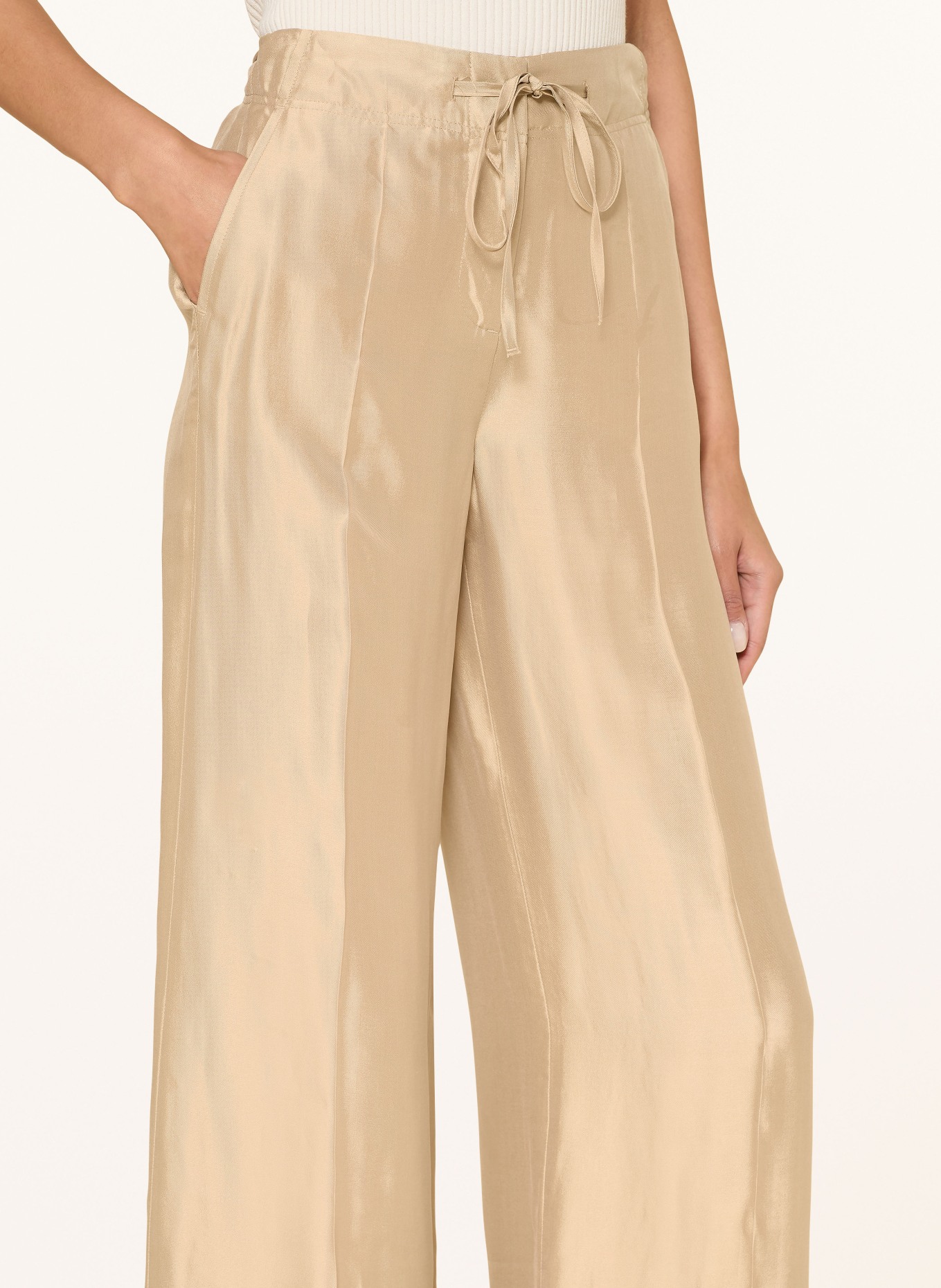 LUISA CERANO Marlenehose: BEIGE