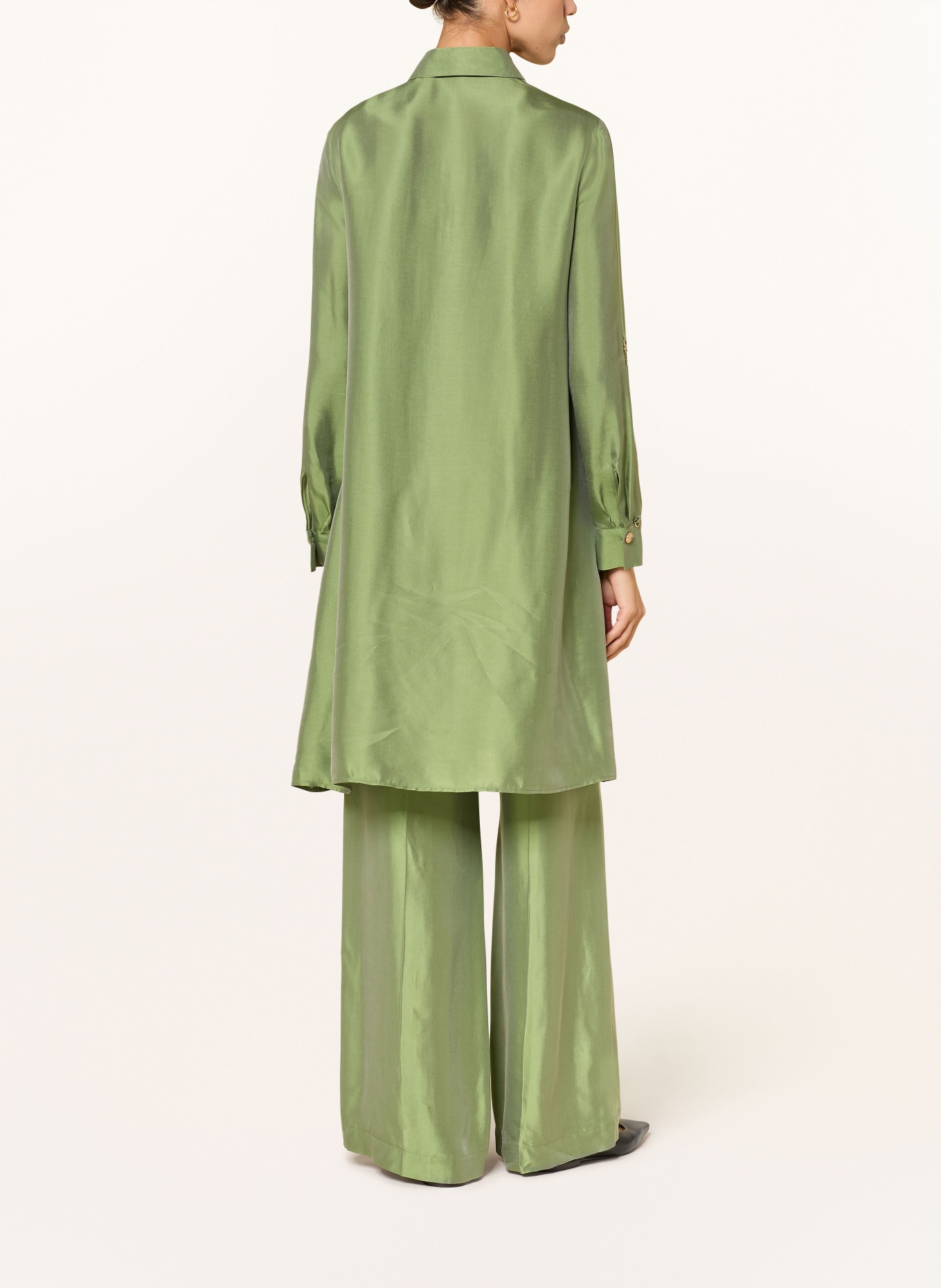 LUISA CERANO Marlenehose: GRÜN