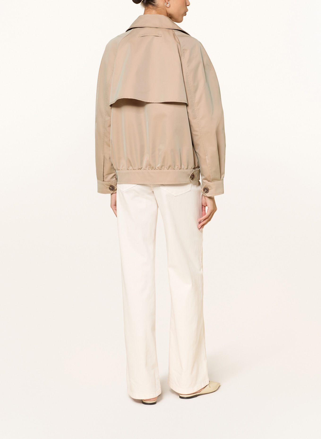 LUISA CERANO trenchcoat: BÉŽOVÁ