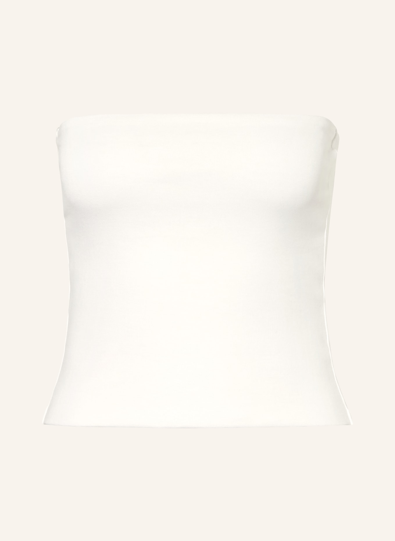 LUISA CERANO Off-shoulder top: WIT