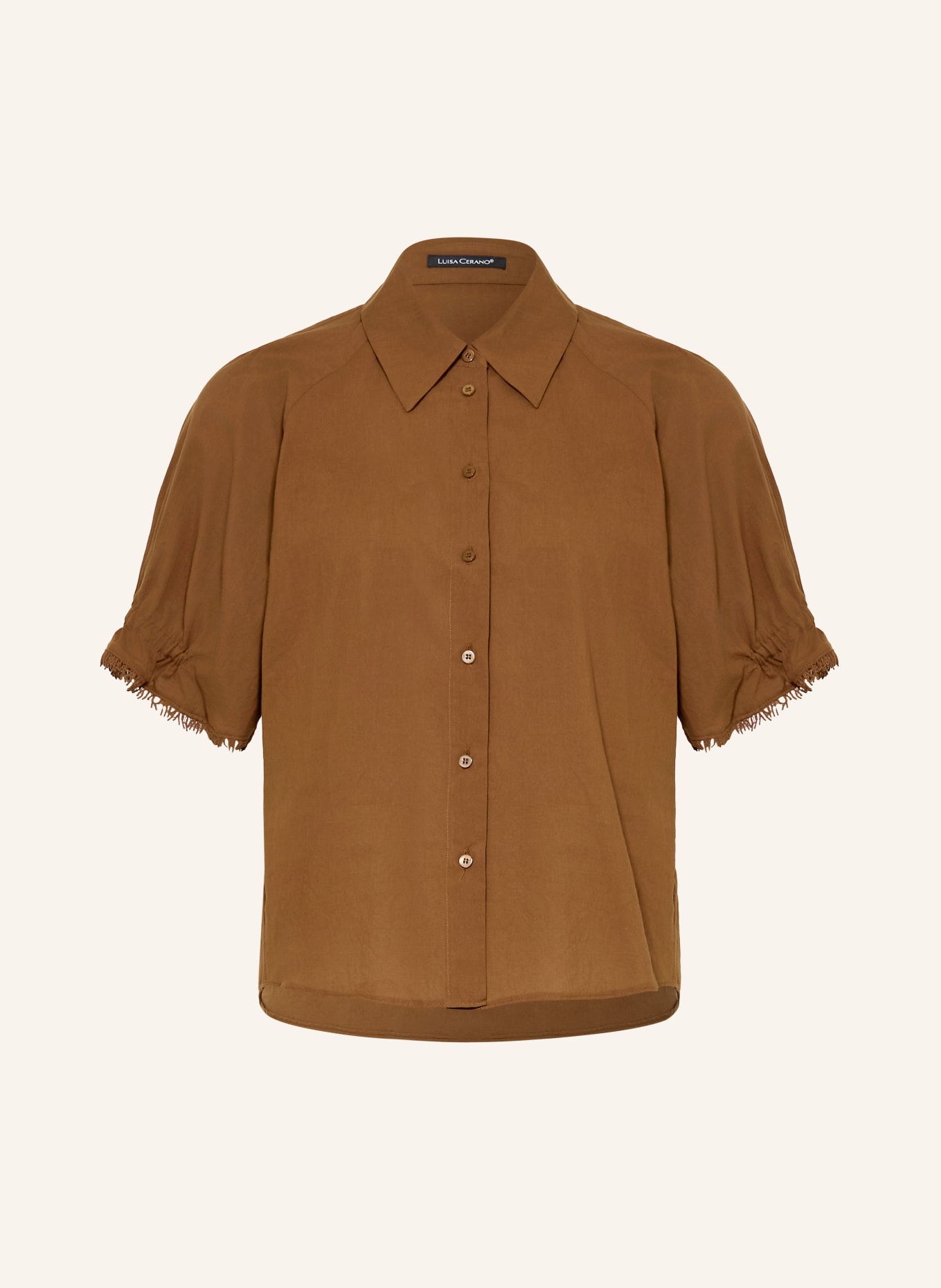 LUISA CERANO košile: HNĚDÁ