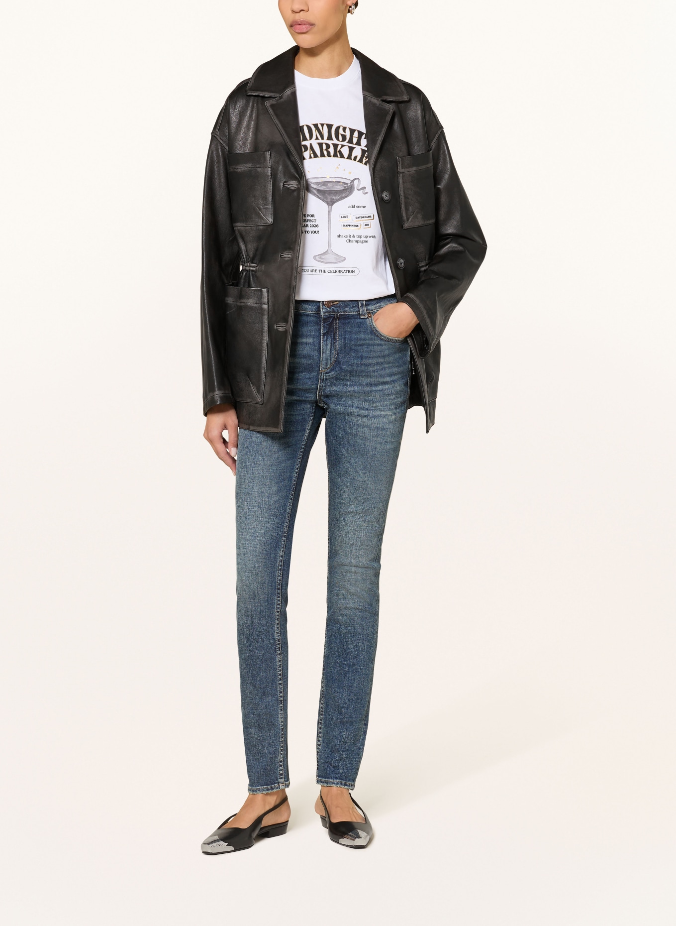 DOROTHEE SCHUMACHER Úzké džíny BLUE JEANS BABY: 867 vintage blue