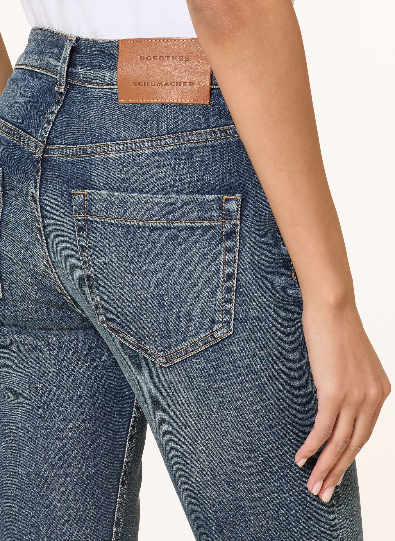 DOROTHEE SCHUMACHER Úzké džíny BLUE JEANS BABY: 867 vintage blue