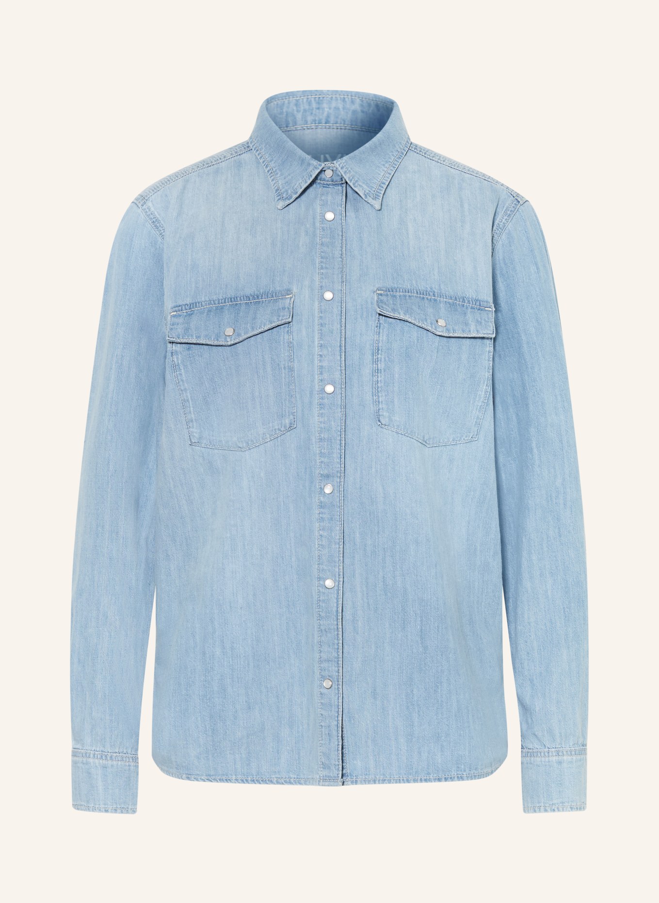 Juvia Bluzka jeansowa MADLIN: NIEBIESKI