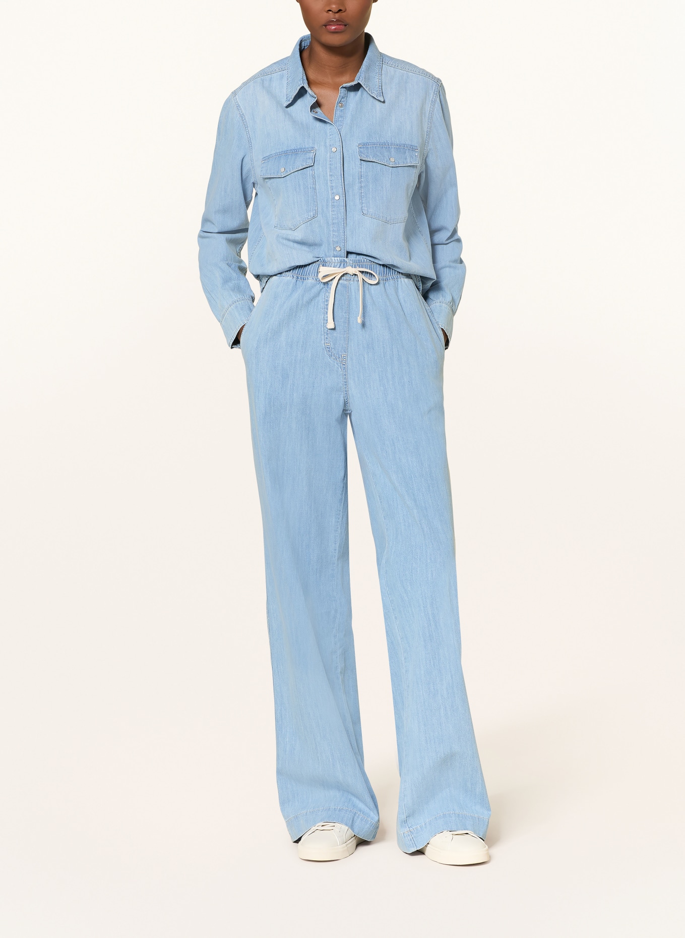 Juvia Wide Leg Jeans NADINE: 802 light washed