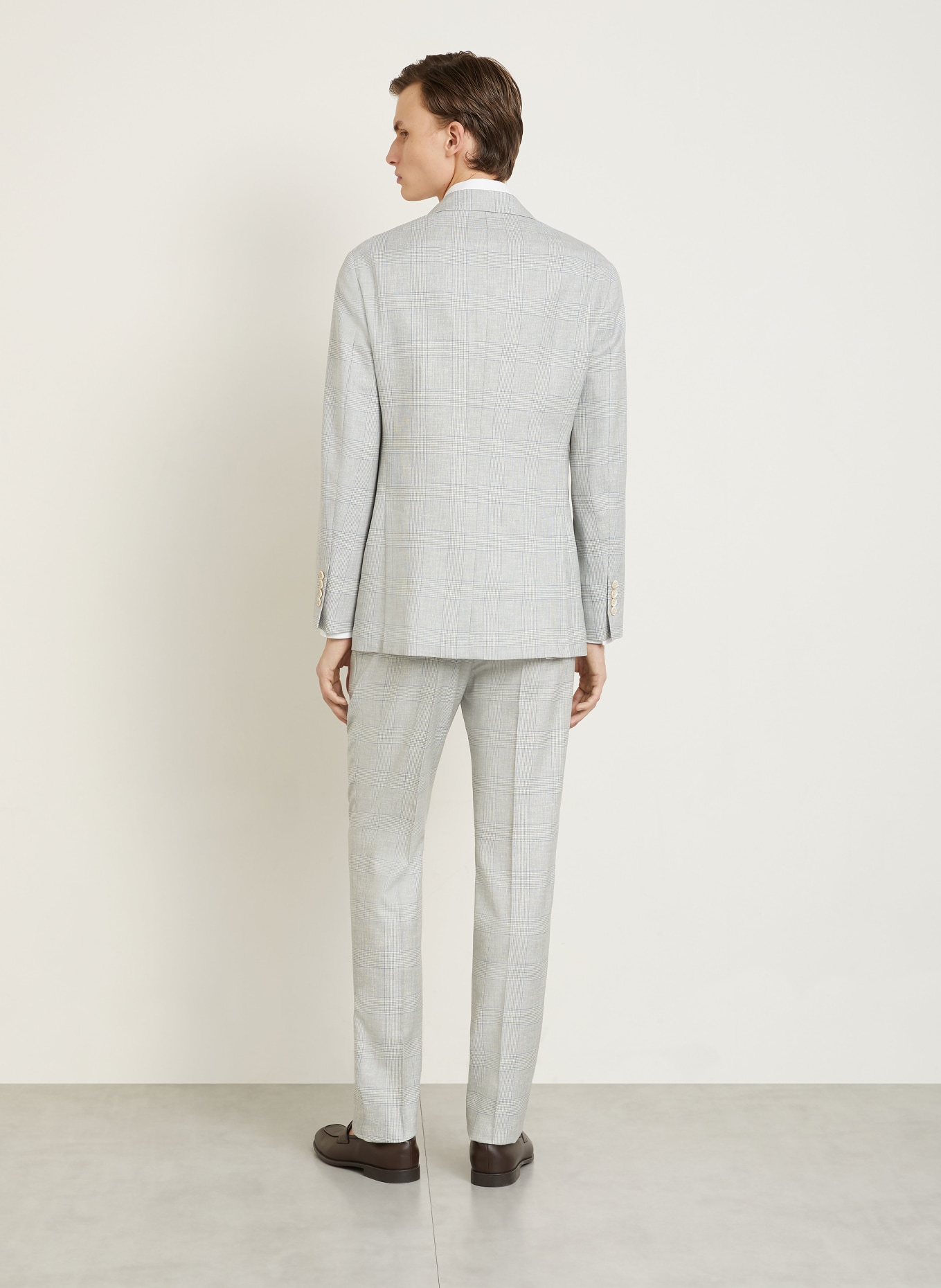 BRUNELLO CUCINELLI Anzug ABITO Regular Fit: HELLGRAU / GRAU