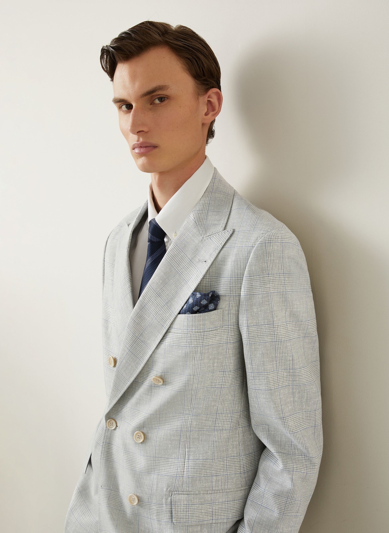 BRUNELLO CUCINELLI Anzug ABITO Regular Fit: HELLGRAU / GRAU