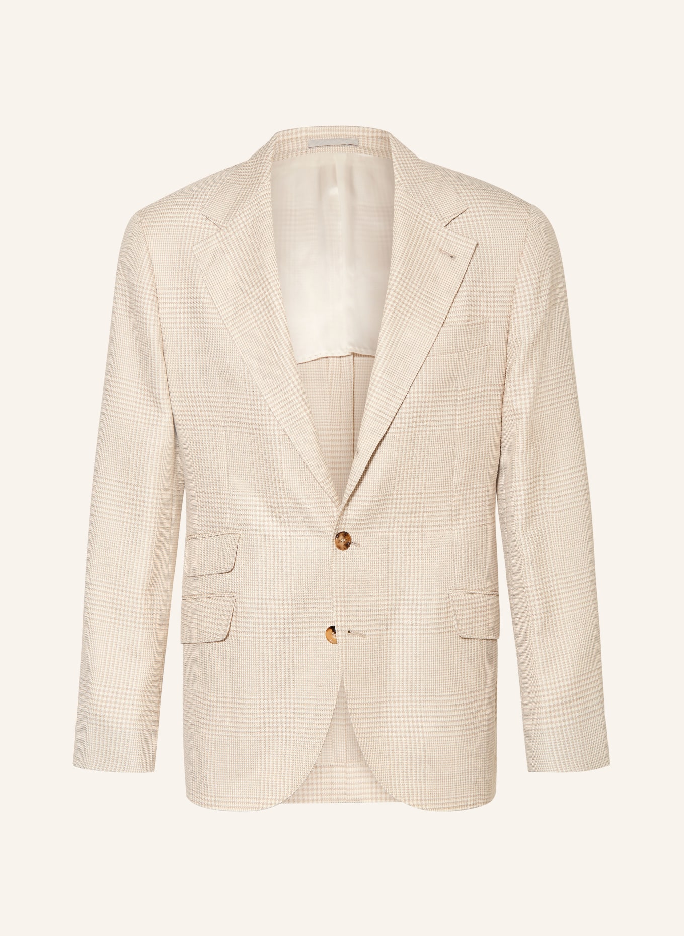 BRUNELLO CUCINELLI Sakko Slim Fit: CREME