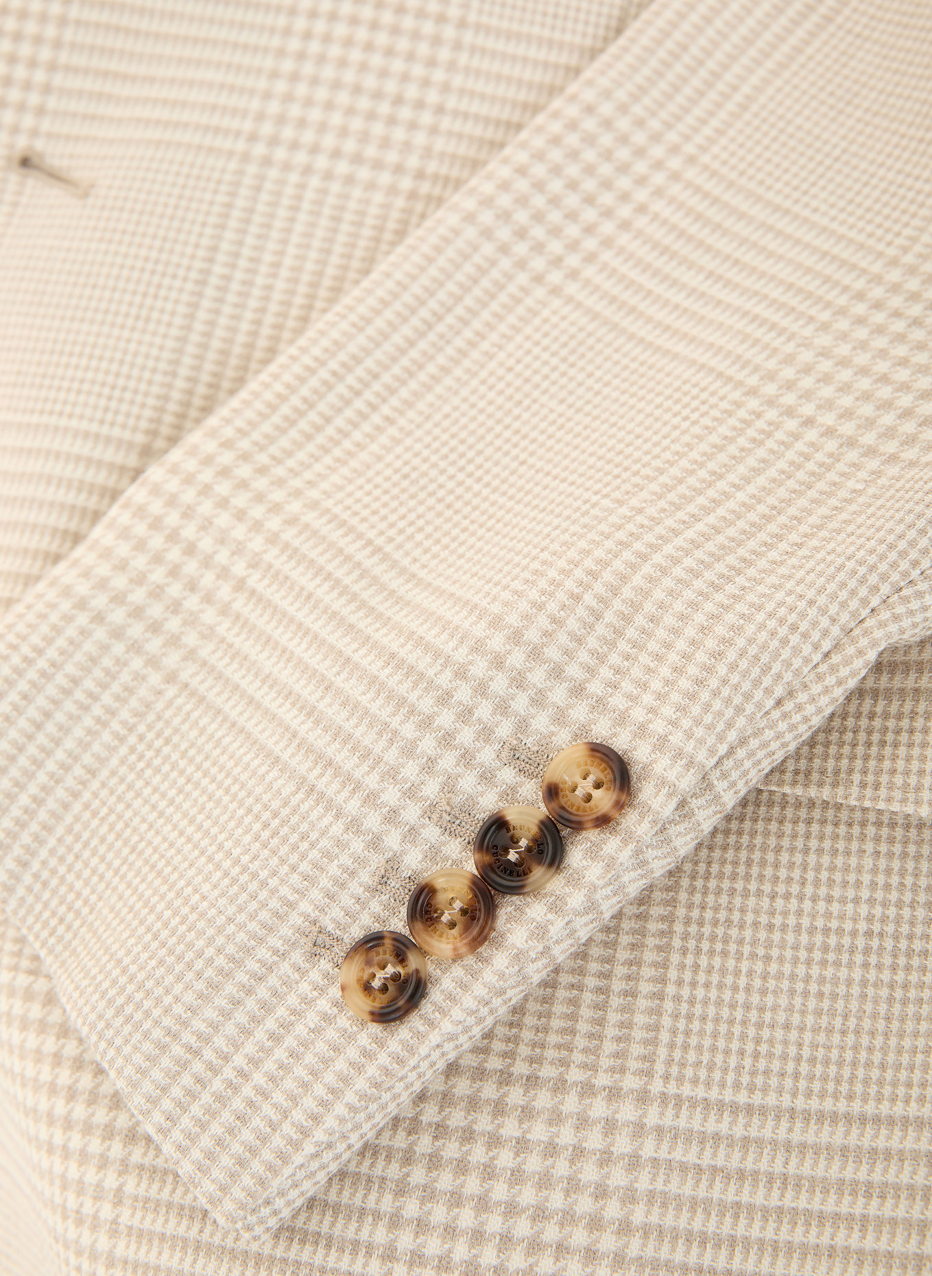 BRUNELLO CUCINELLI Sakko Slim Fit: CREME