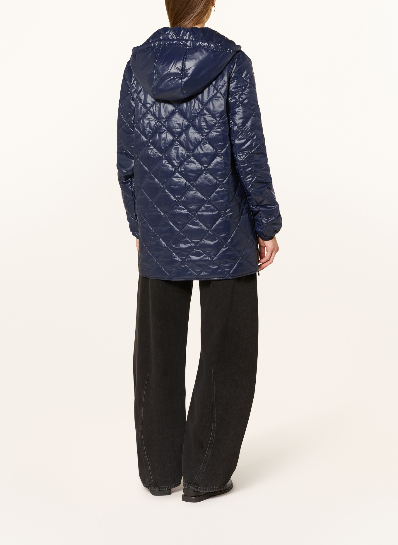 FRIEDA & FREDDIES Prošívaná bunda ILVA: TMAVĚ MODRÁ