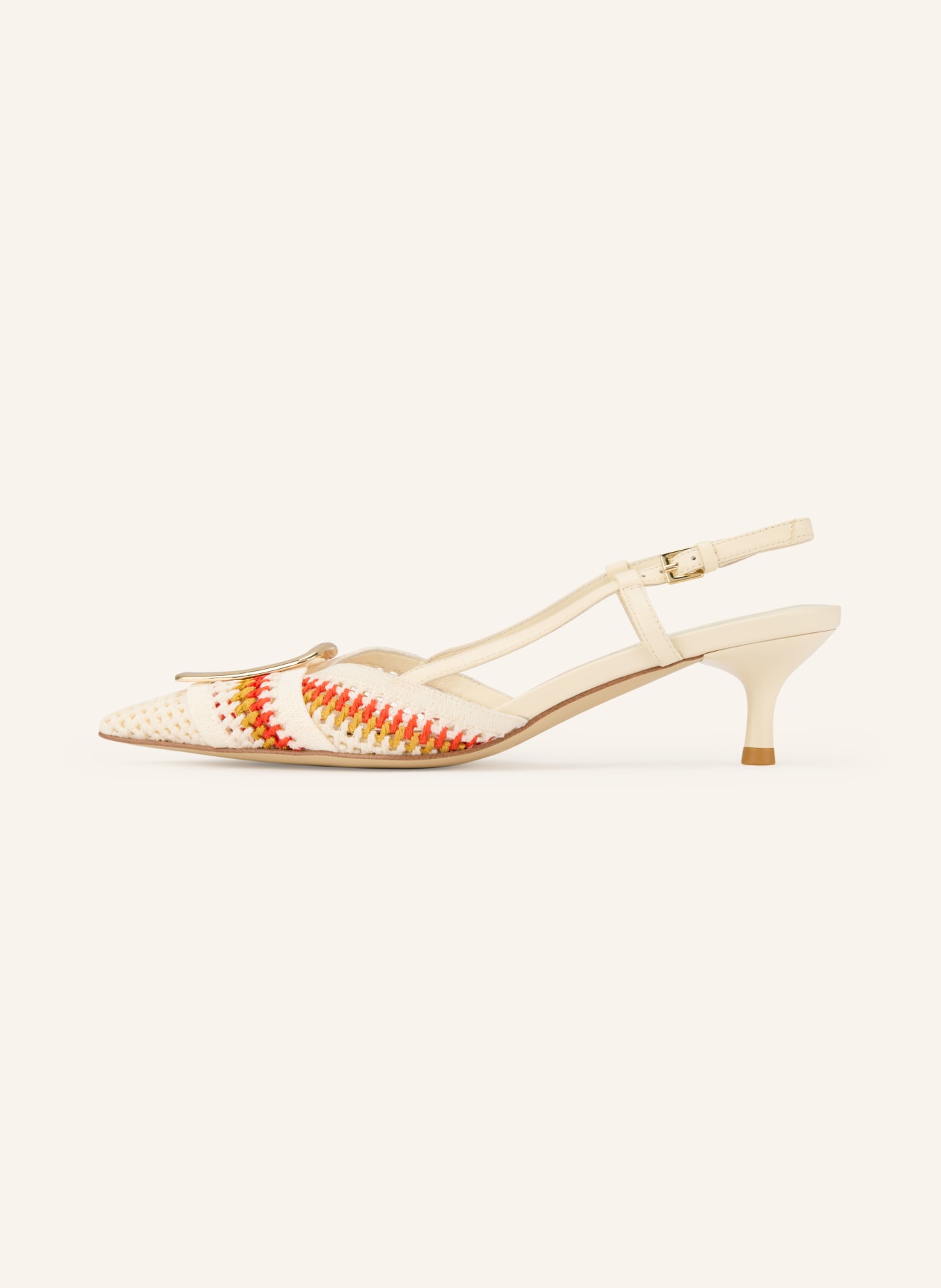 MARC CAIN Slingpumps: 112 bright ecru