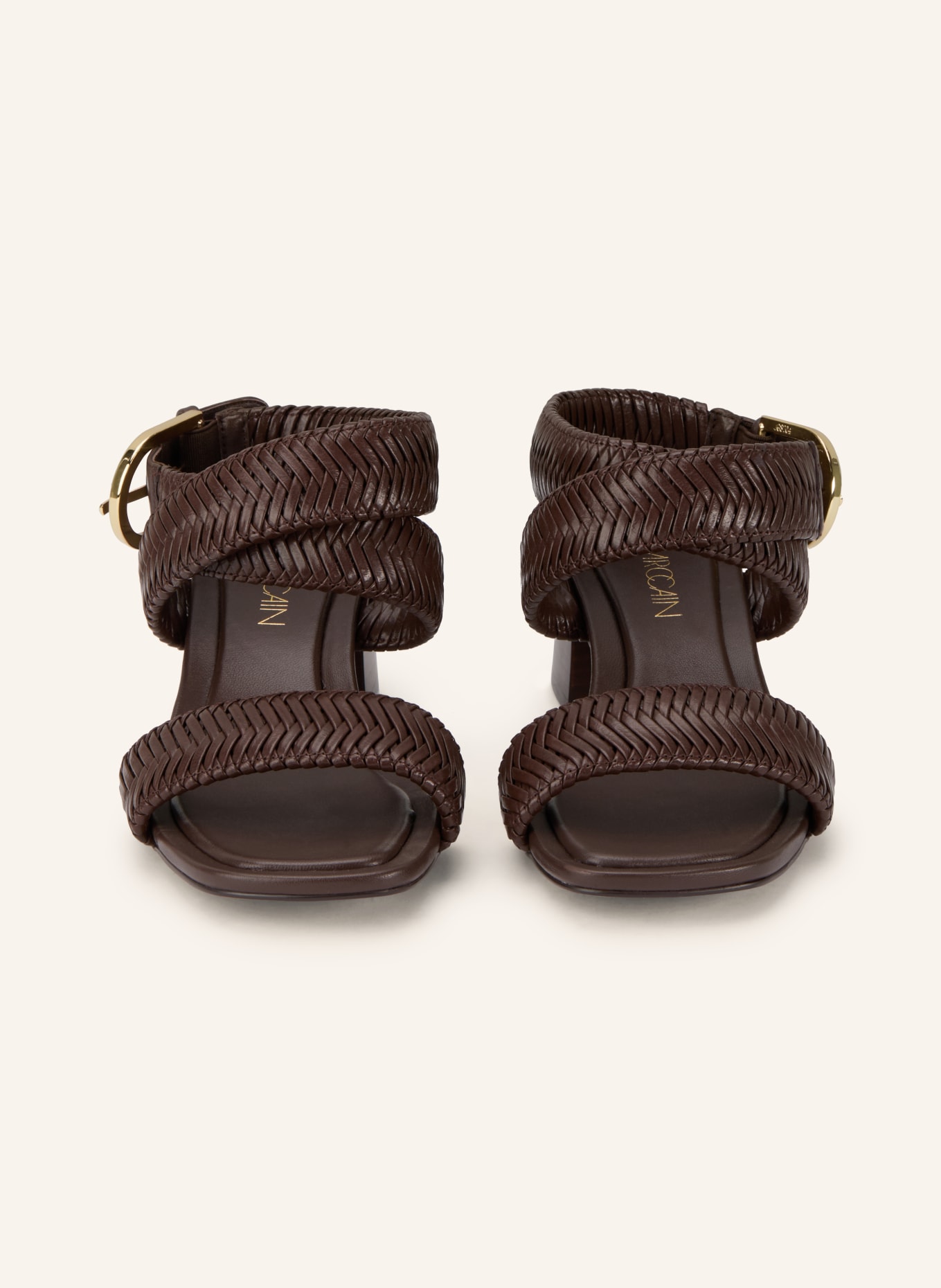 MARC CAIN Sandaletten: 699 dark wood