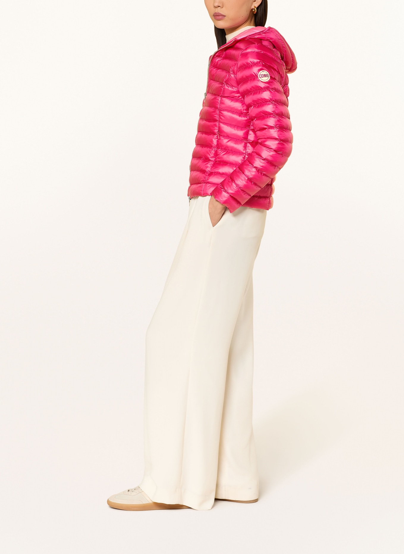 No.1 Como Prošívaná bunda FORTE: NEONOVĚ RŮŽOVÁ