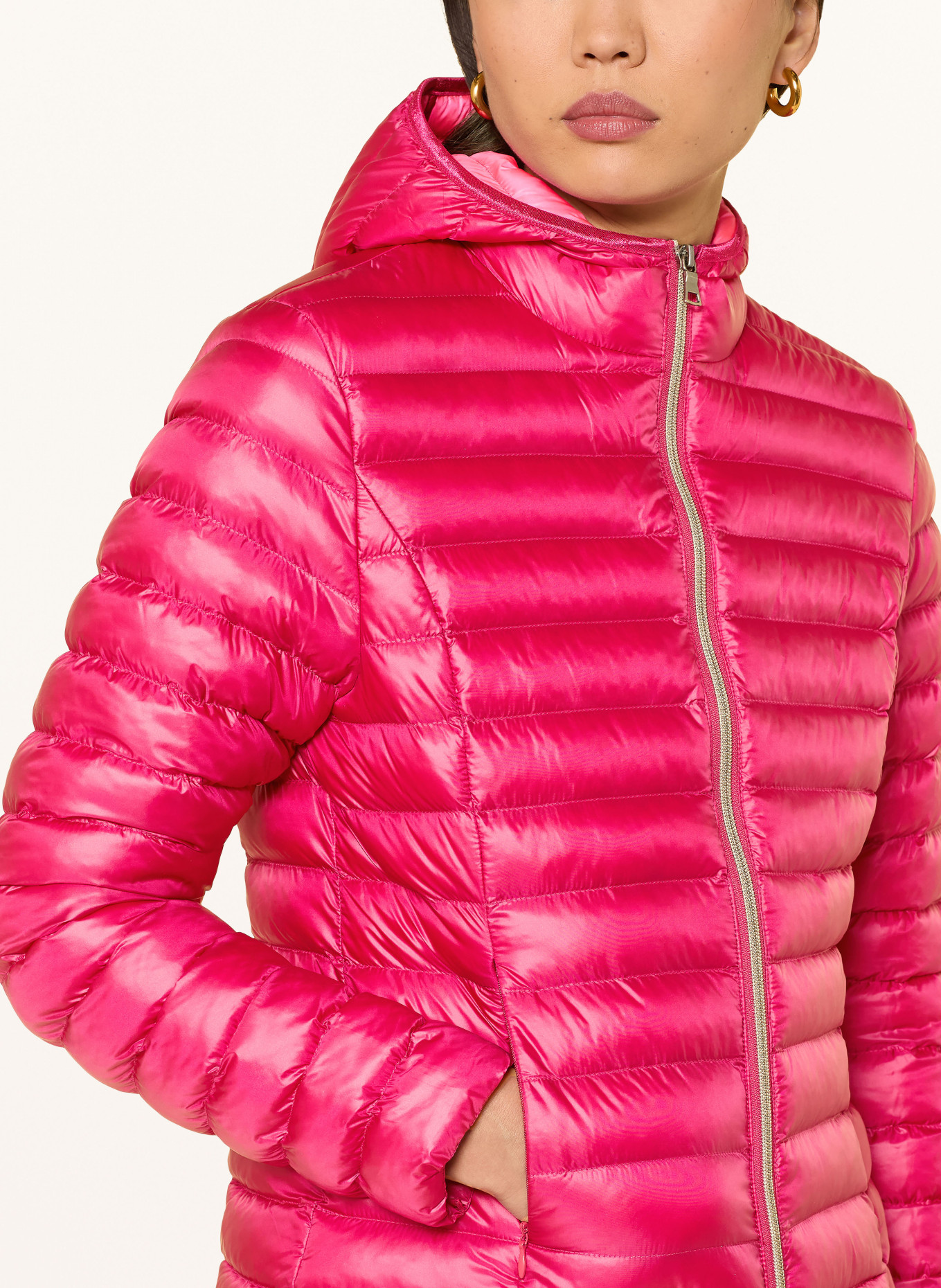 No.1 Como Prošívaná bunda FORTE: NEONOVĚ RŮŽOVÁ