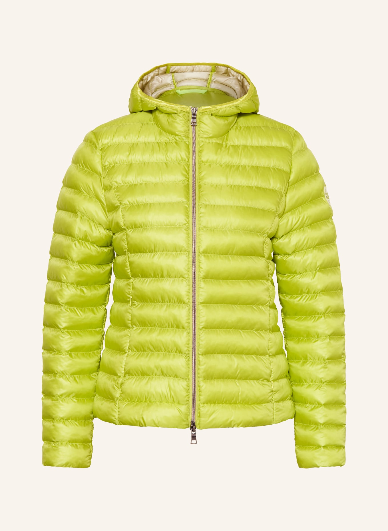No.1 Como FORTE quilted jacket: NEON YELLOW