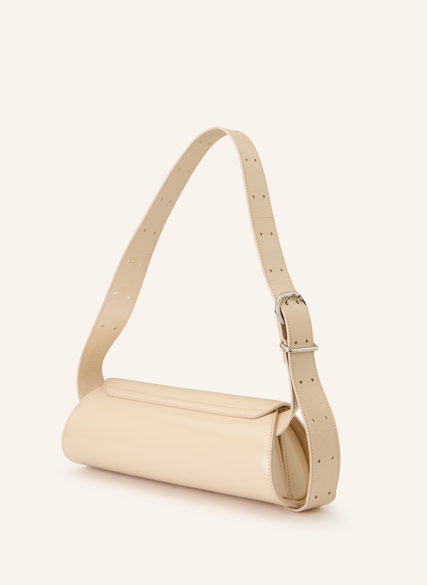 JIL SANDER Schultertasche CANNOLO: BEIGE