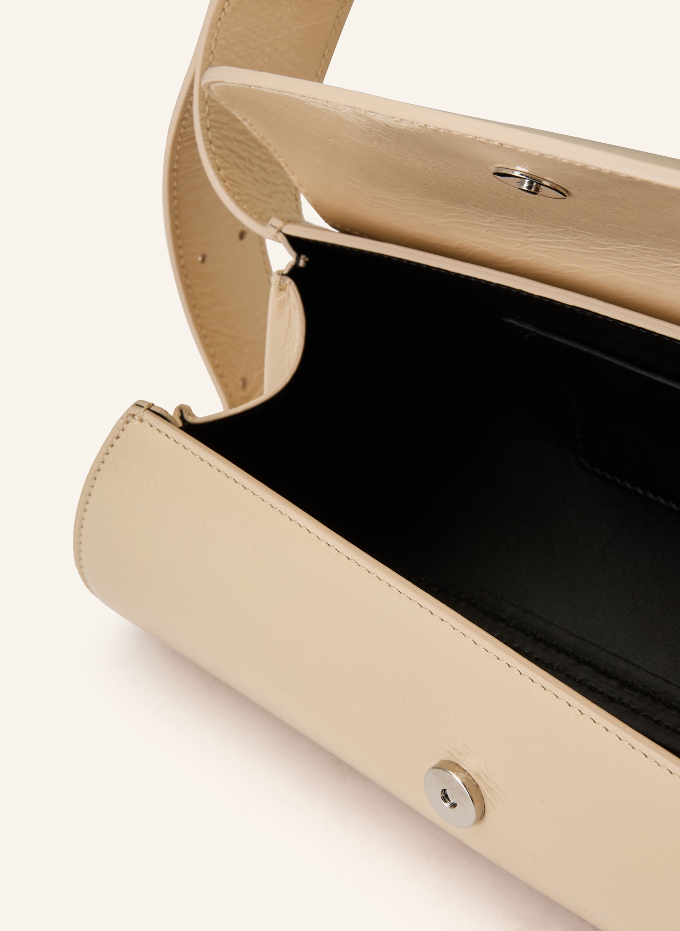 JIL SANDER Schultertasche CANNOLO: BEIGE