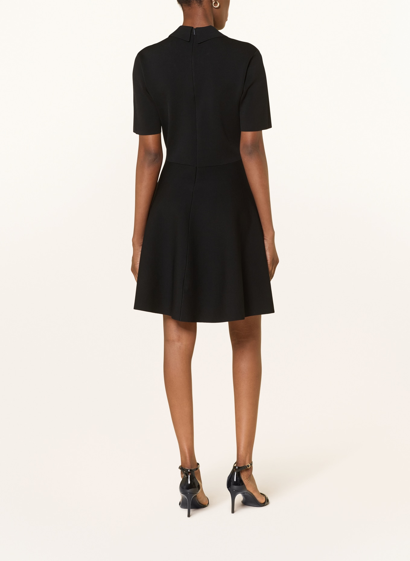 TED BAKER Sukienka polo z piki RONDAA: CZARNY