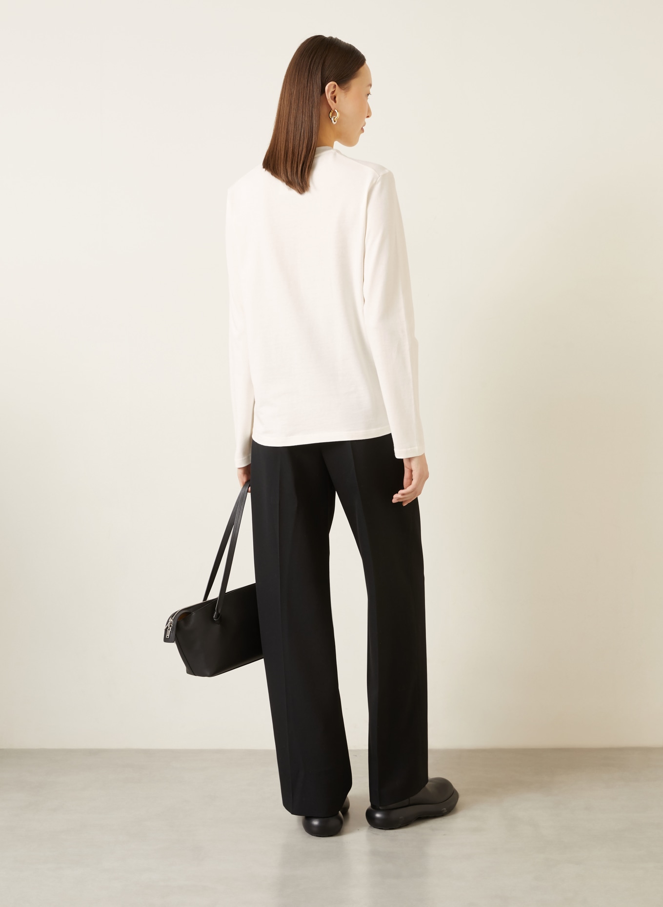 JIL SANDER Longsleeve: ECRU